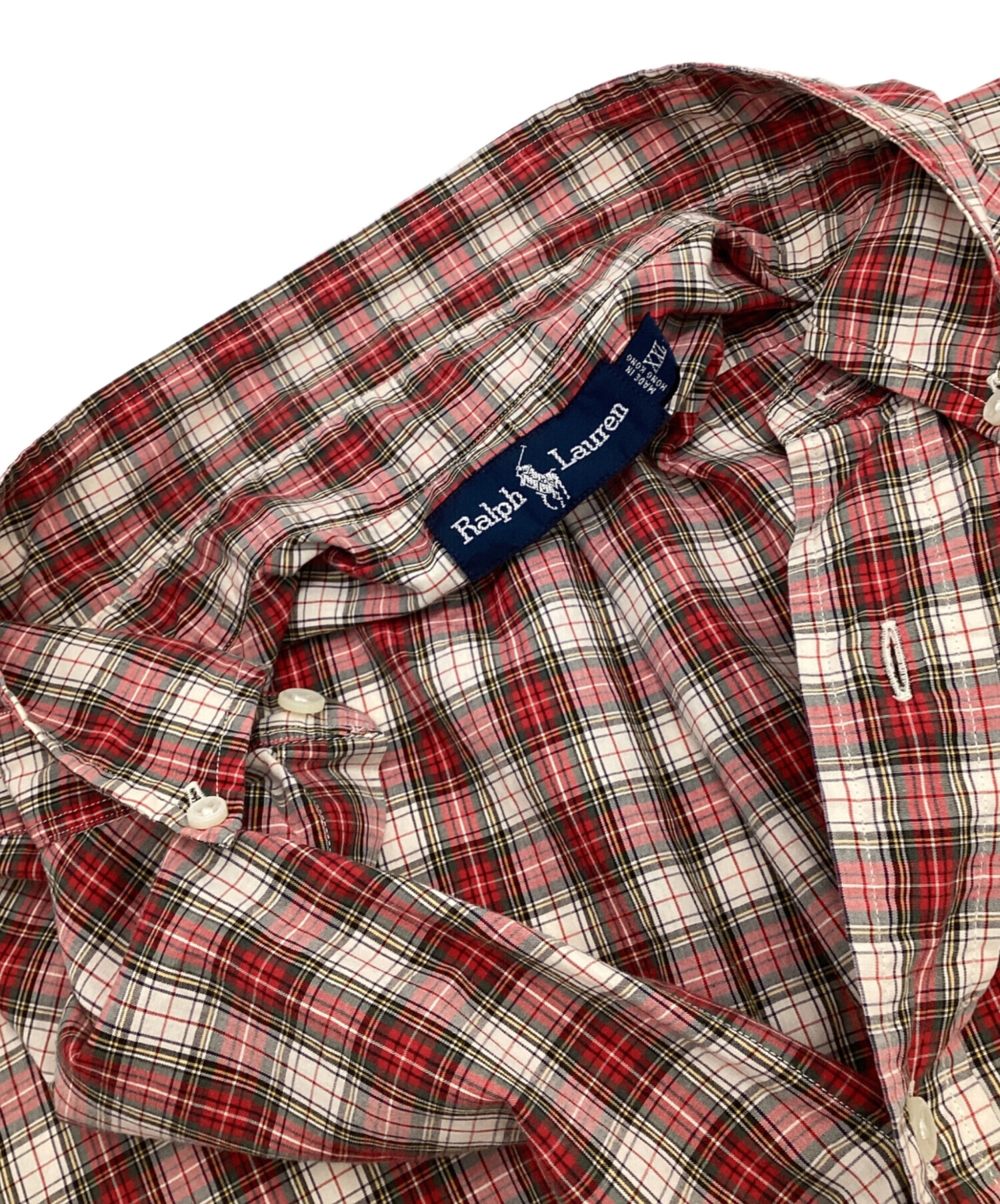 中古・古着通販】RALPH LAUREN (ラルフローレン) BLAKE BD半袖シャツ