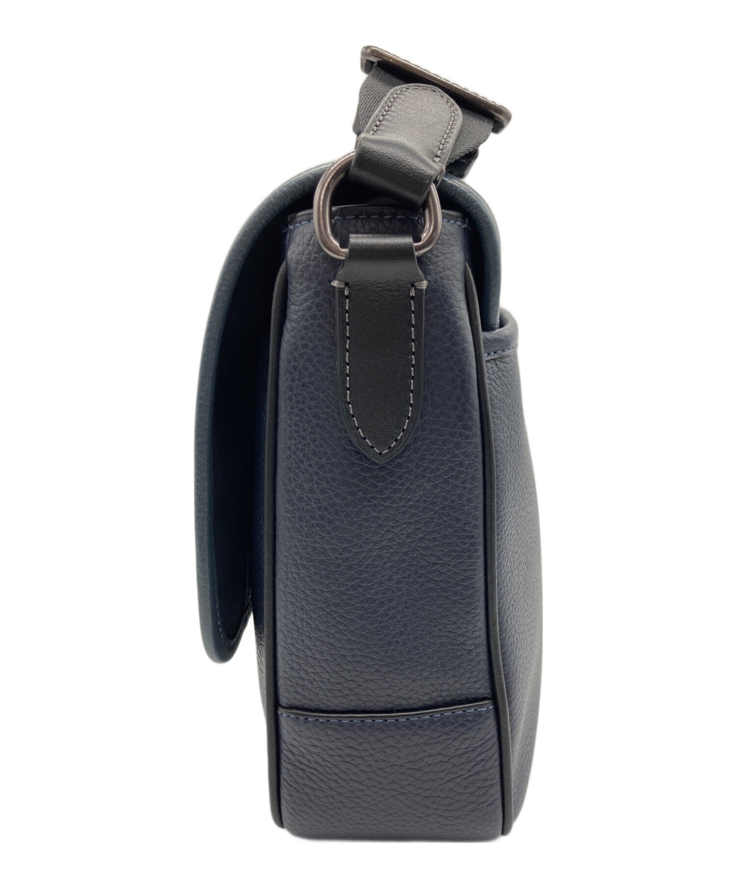 中古・古着通販】COACH (コーチ) ショルダーバッグ ネイビー 未使用品 