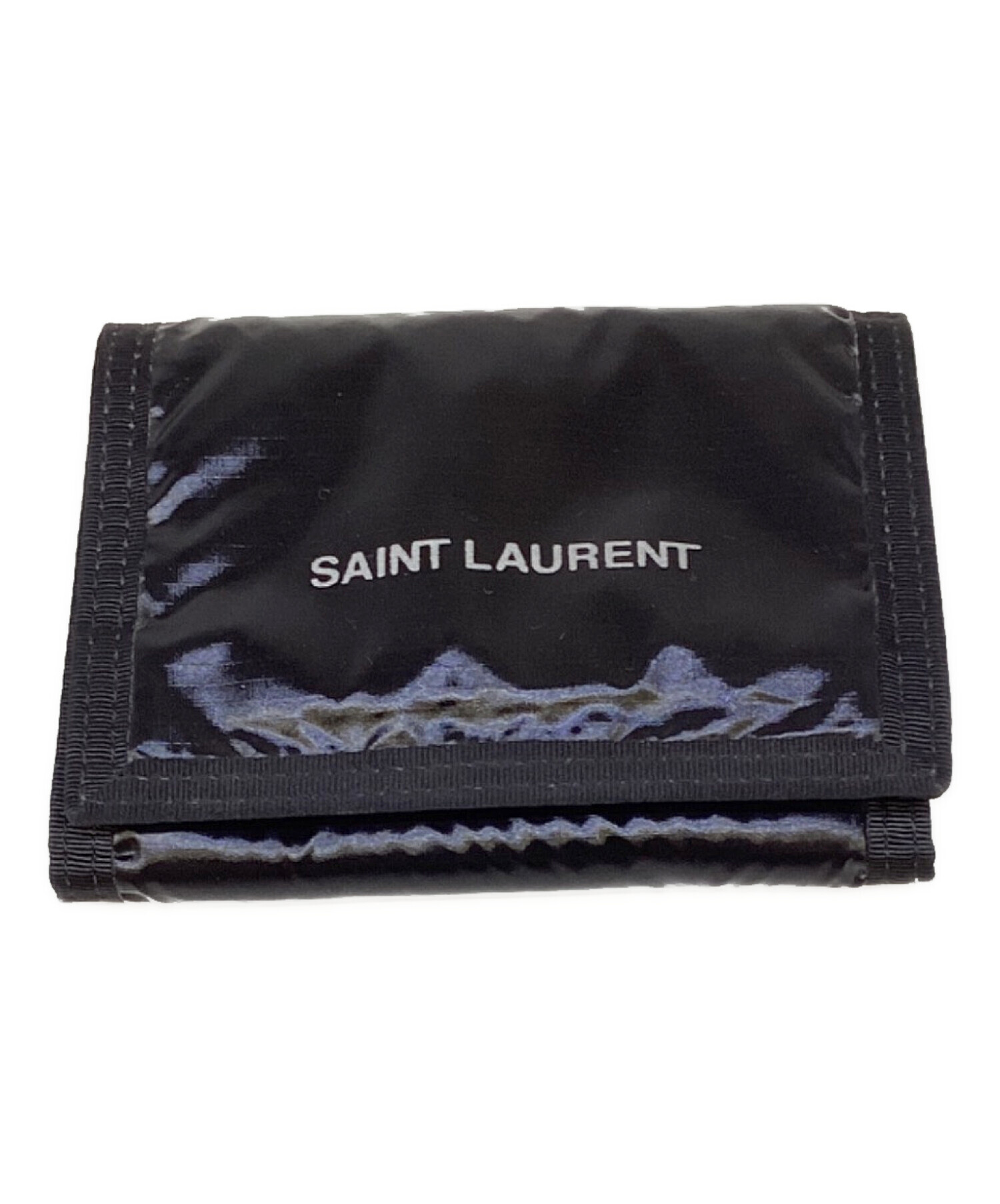 SAINT LAURENT サンローラン NUXX ヌックス 三つ折り財布 中古・古着通販】Saint Laurent Paris (サンローランパリ) 3つ折り財布