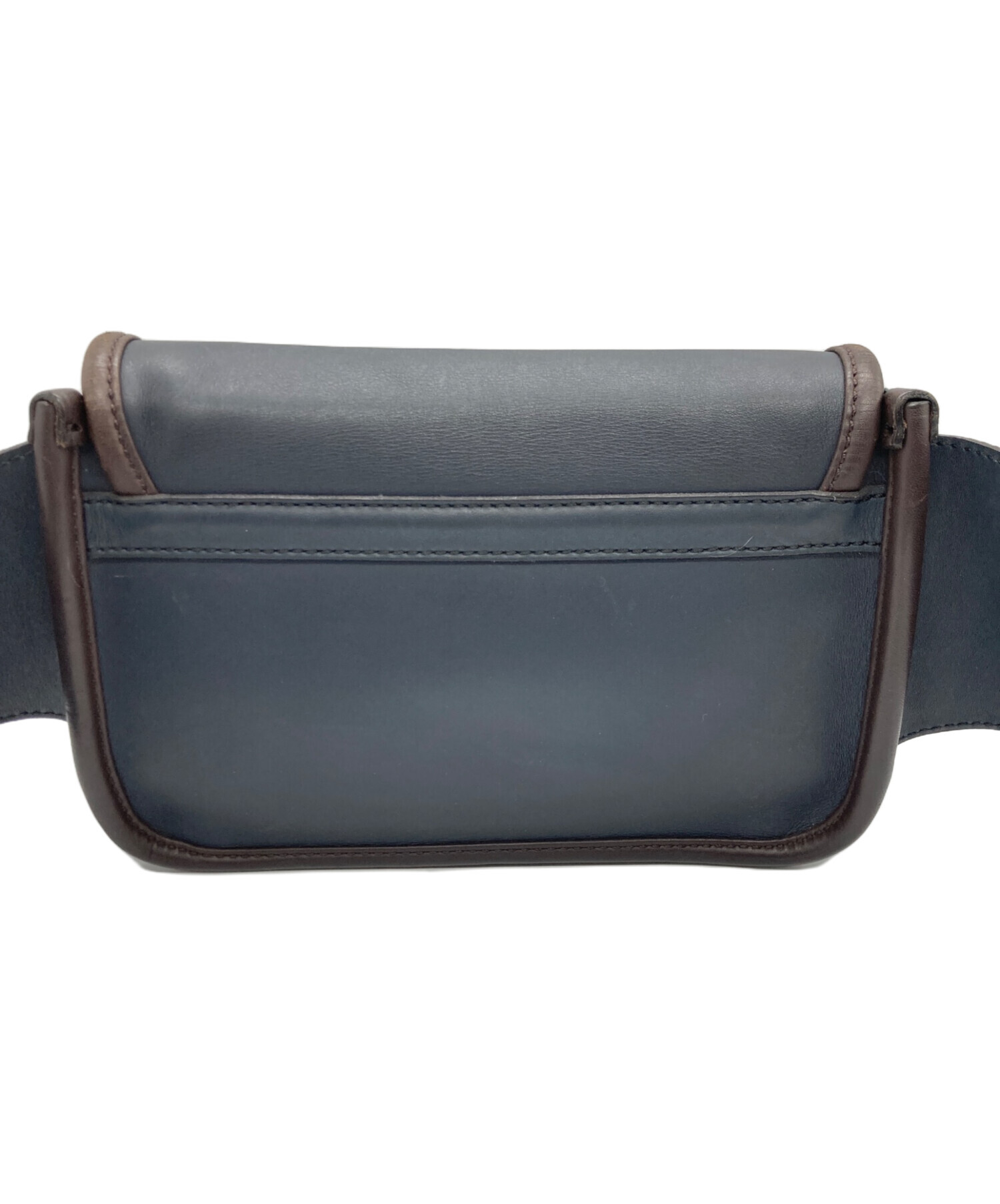 中古・古着通販】COACH (コーチ) ウエストポーチ ネイビー｜ブランド