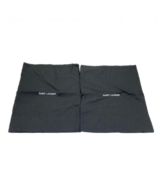 SAINT LAURENT ブラック トングサンダル 37 SAINT LAURENT ブラック トングサンダル 37