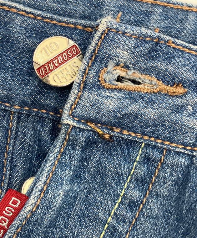中古・古着通販】DSQUARED2 (ディースクエアード) デニムハーフパンツ