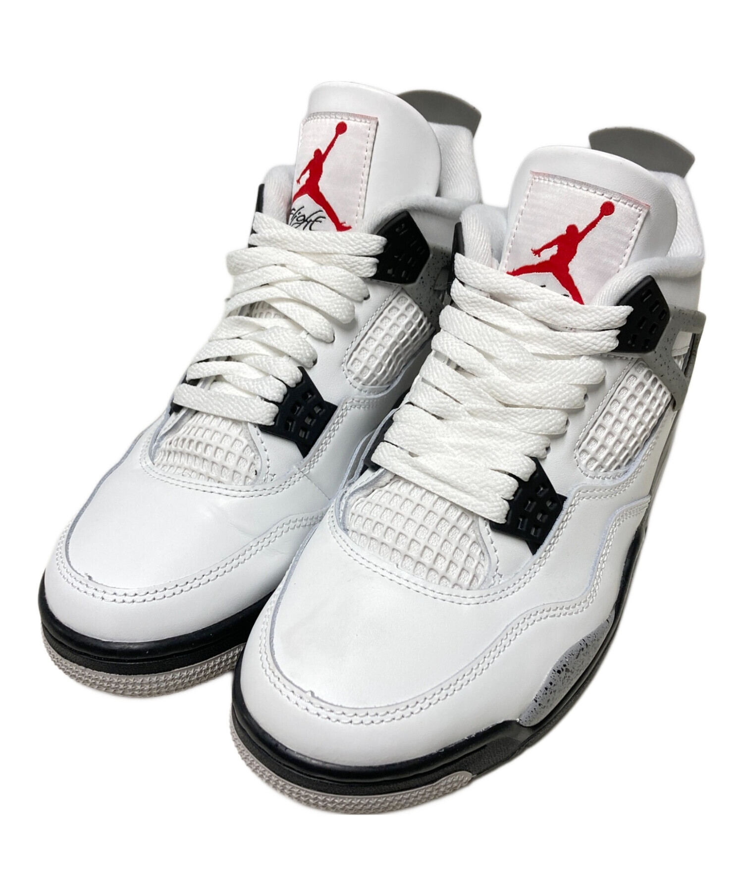 中古・古着通販】NIKE (ナイキ) Air Jordan4 White Cement ホワイト 