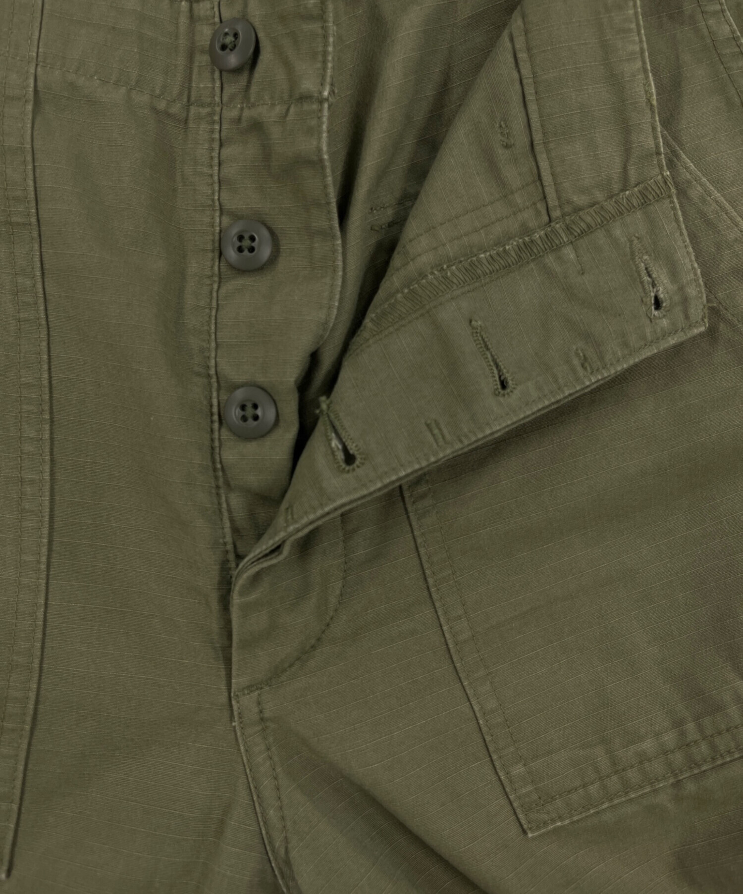 中古・古着通販】orSlow (オアスロウ) ベイカーパンツ カーキ サイズ