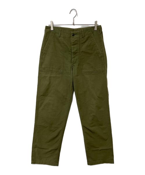 orSlow ベイカーパンツ M(2) 日本製 中古・古着通販】orSlow (オアスロウ) ベイカーパンツ カーキ サイズ