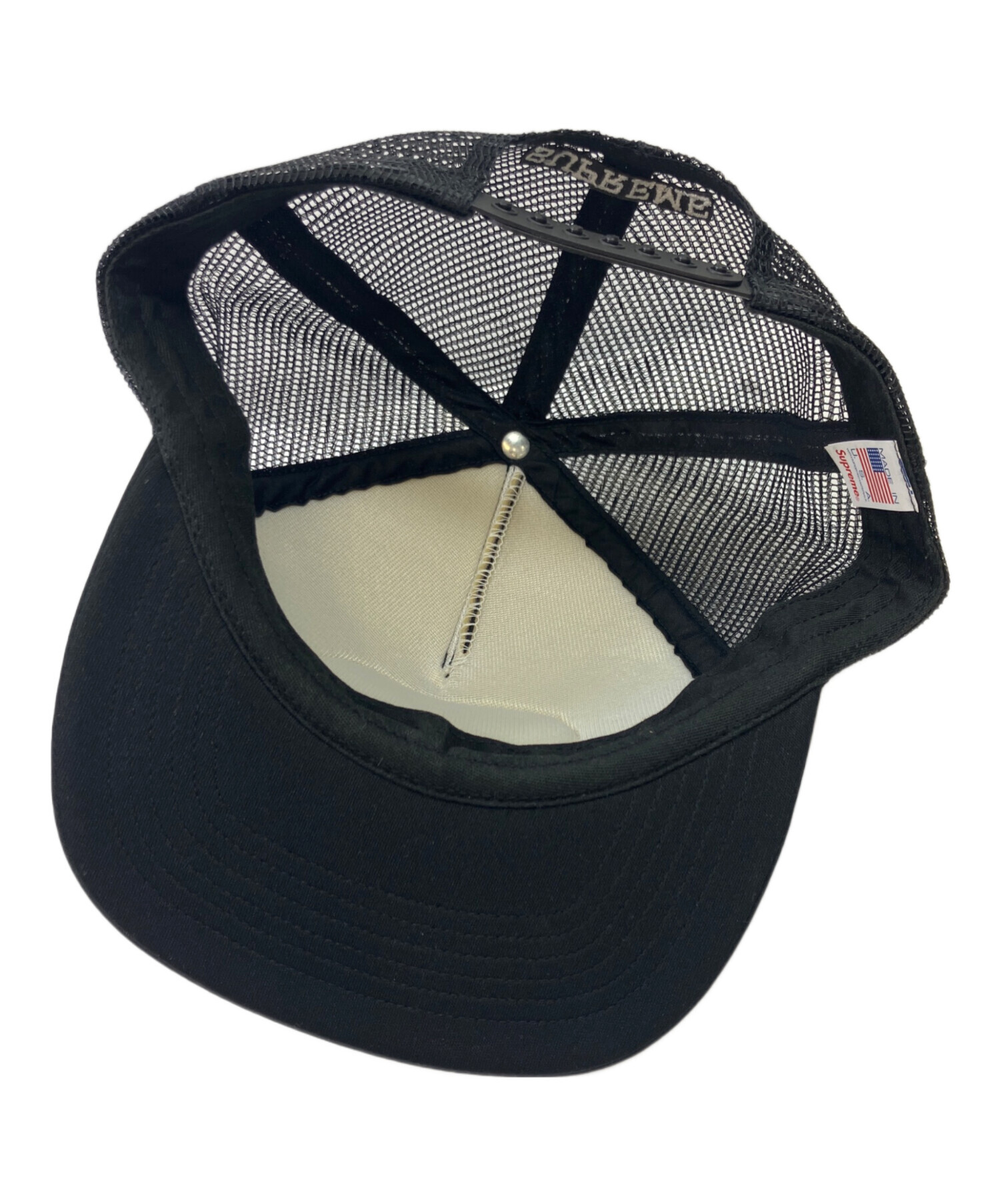 中古・古着通販】Supreme (シュプリーム) メッシュキャップ ブラック