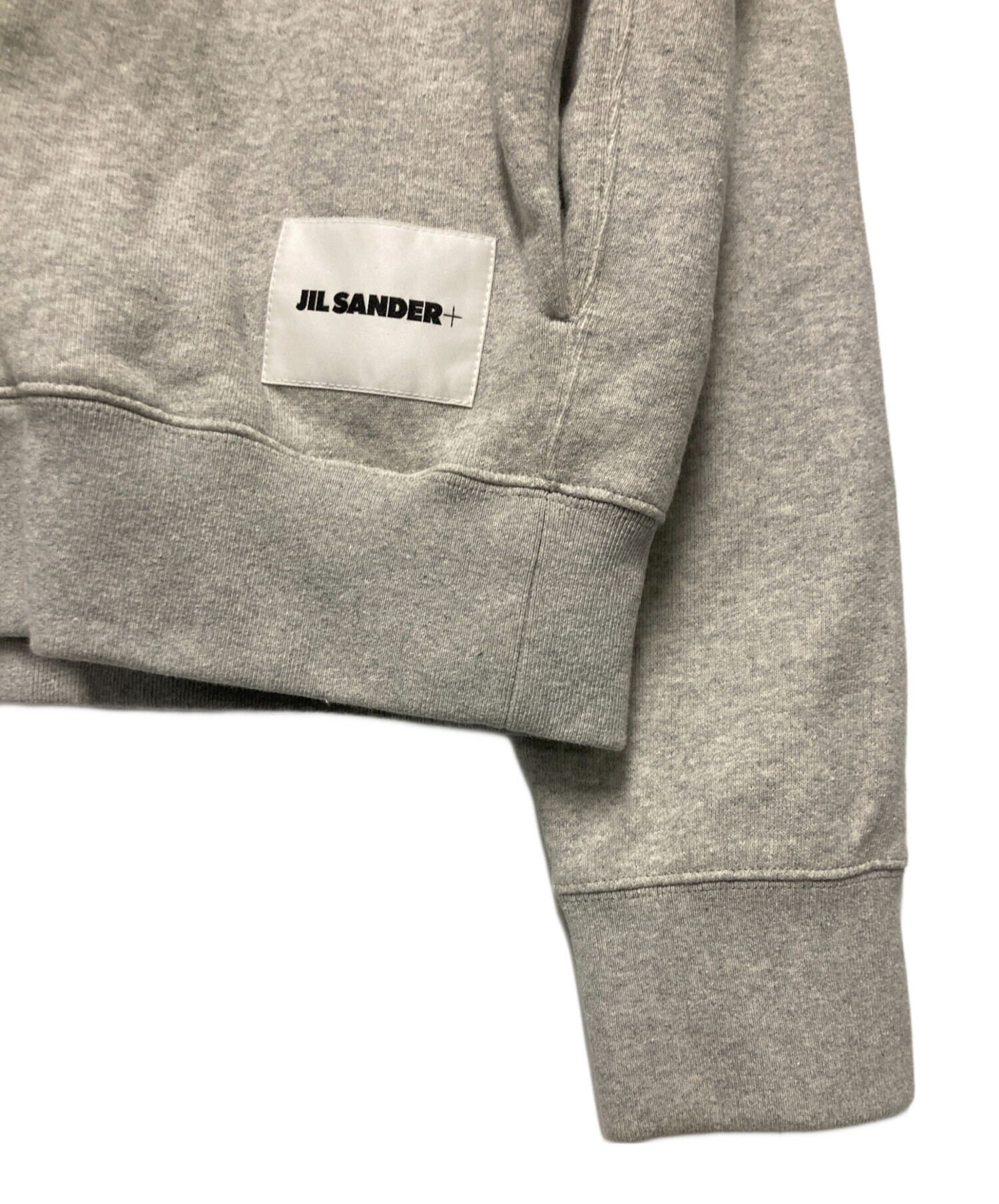 【新品未使用】JIL SANDER+ フード付きジャンパー ライトグリーン 中古・古着通販】JIL SANDER+ (ジルサンダープラス) 24AW ZIPPED