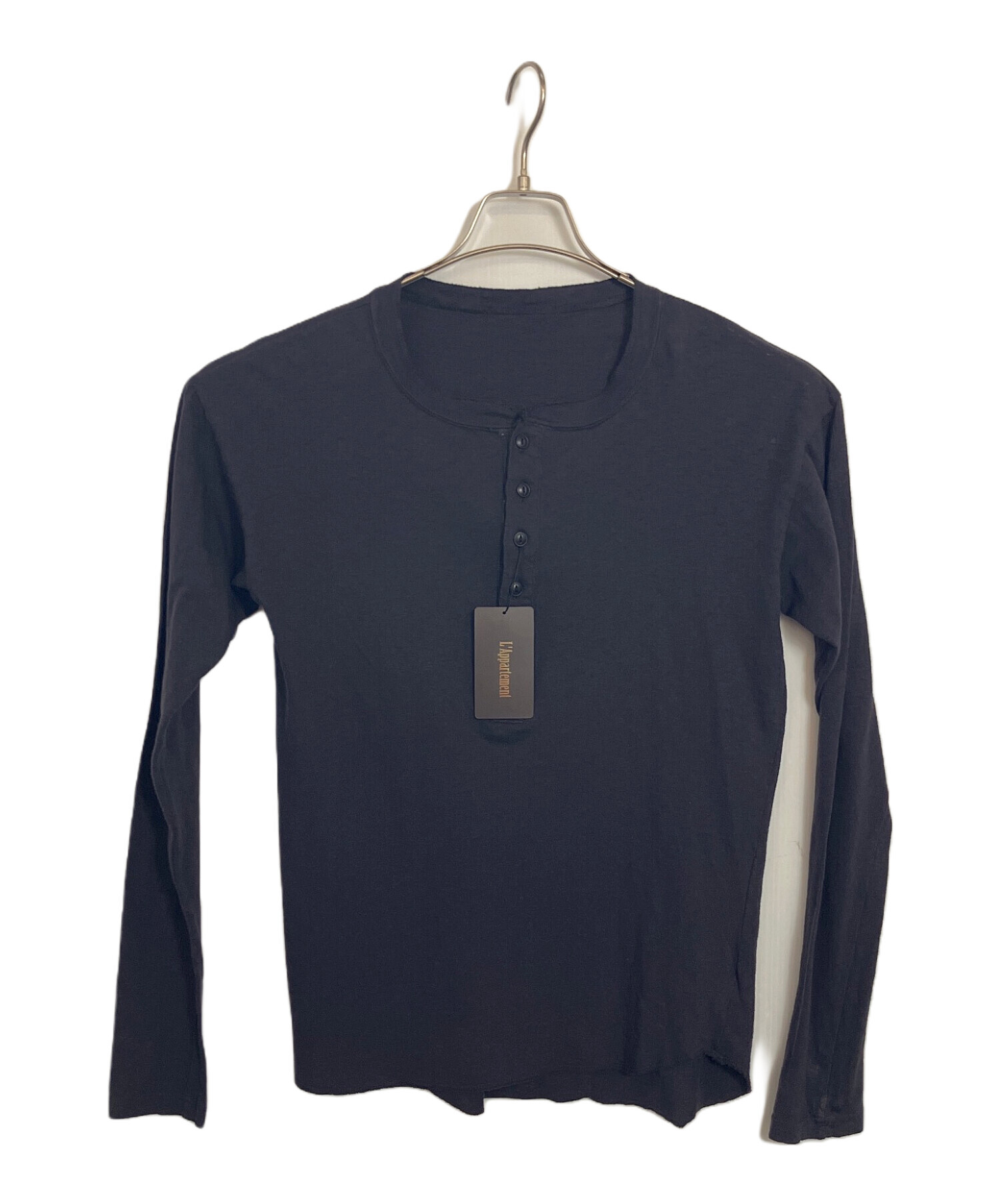 アパルトモン★ロングスリーブカットソー　ブラック新品 中古・古着通販】L'Appartement (アパルトモン) ロングスリーブTシャツ