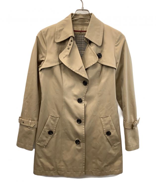 【訳あり】バーバリーブルーレーベル　トレンチコート　40　ライナー付き　ベージュ 中古・古着通販】BURBERRY BLUE LABEL (バーバリーロンドンブルー