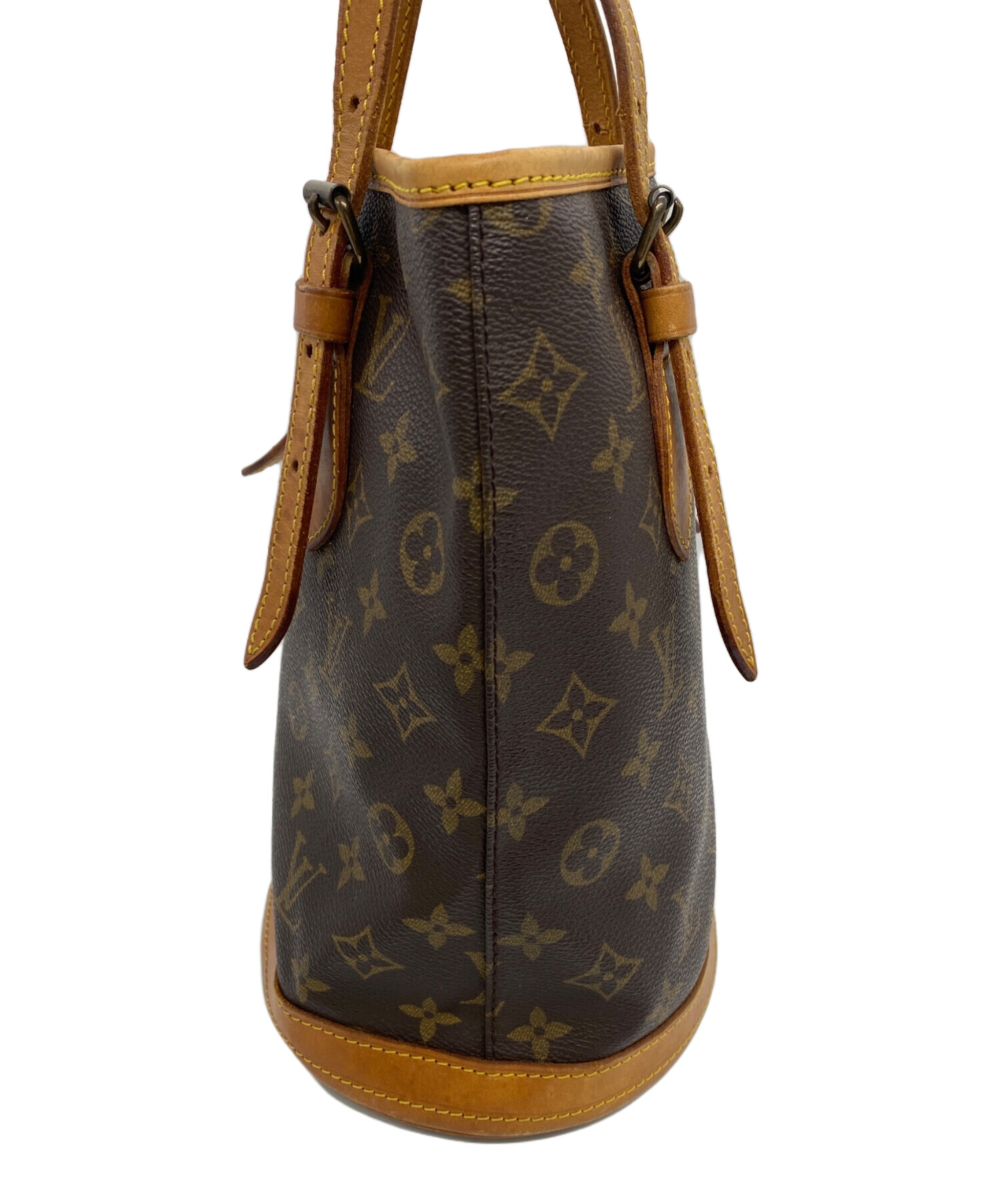 中古・古着通販】LOUIS VUITTON (ルイ ヴィトン) バケットPM ブラウン