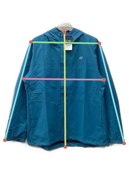 YONEX ウィンドブレーカ 中古・古着通販】YONEX (ヨネックス) ウインドブレーカー ブルー