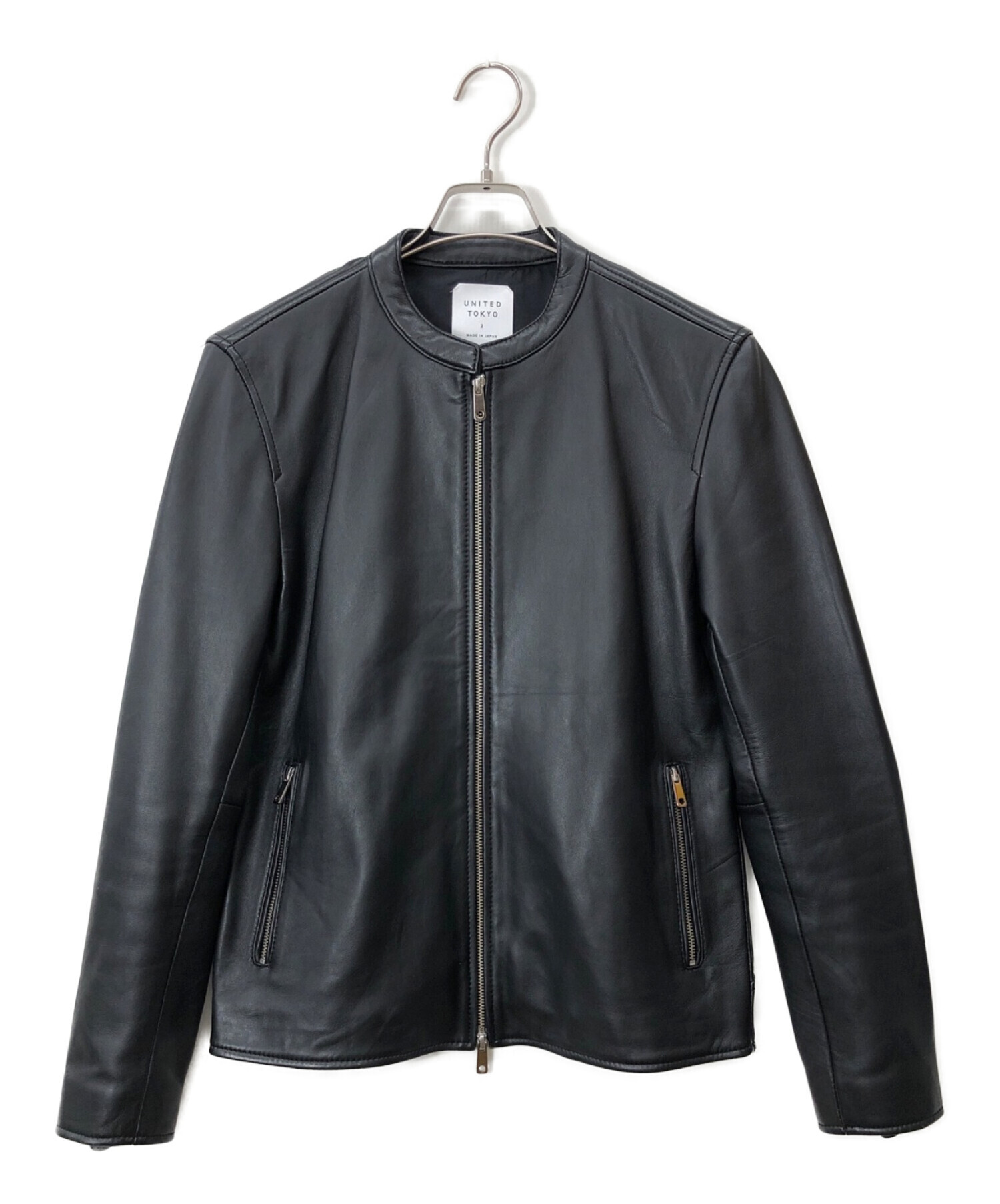 ユナイテッドトーキョー　レザージャケット 中古・古着通販】UNITED TOKYO (ユナイテッドトーキョー) レザー