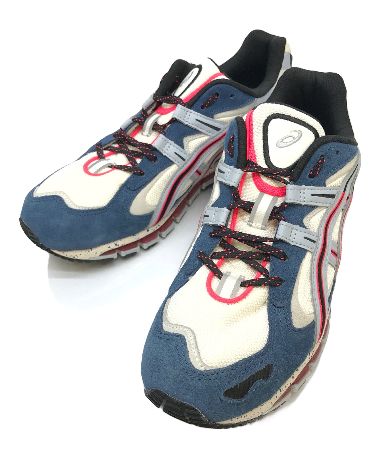 中古・古着通販】asics (アシックス) シューズ レッド×ブルー サイズ 