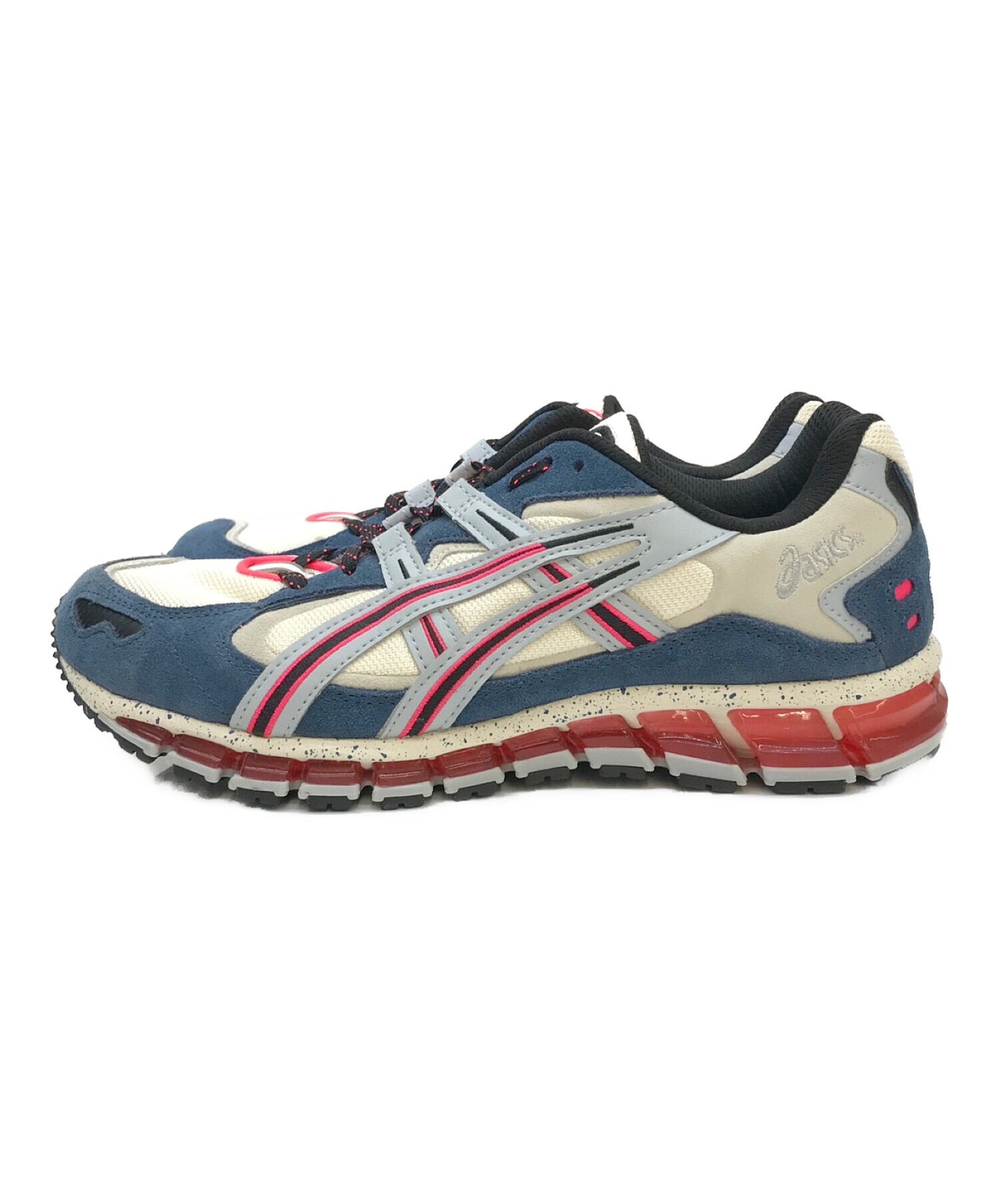 中古・古着通販】asics (アシックス) シューズ レッド×ブルー サイズ 