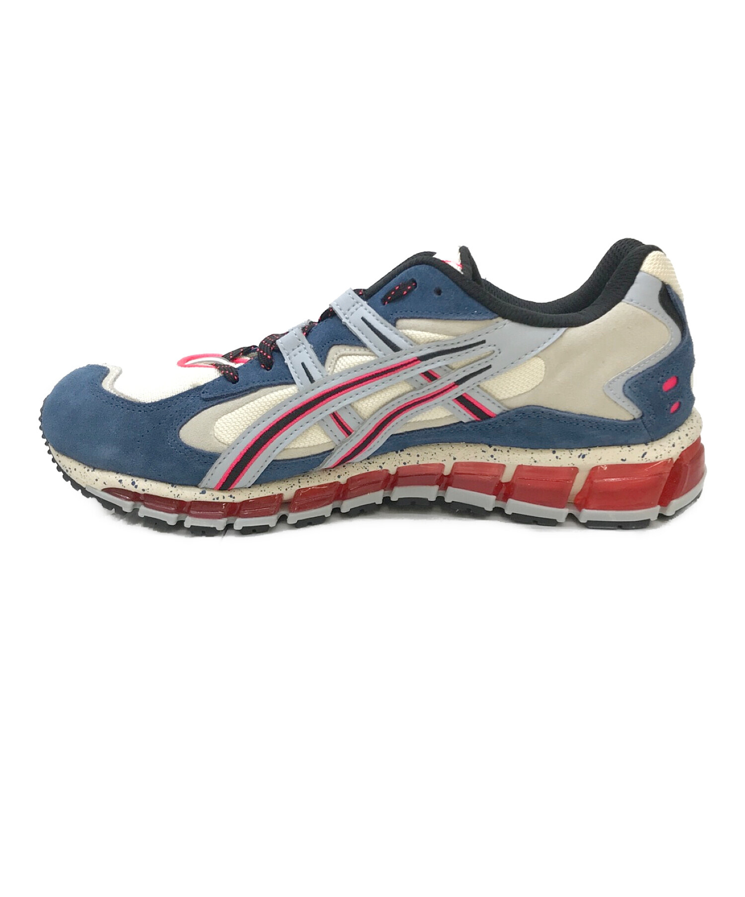中古・古着通販】asics (アシックス) シューズ レッド×ブルー サイズ 