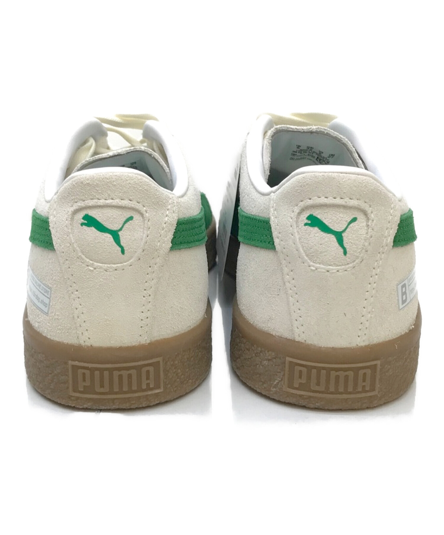 中古・古着通販】PUMA (プーマ) スニーカー ホワイト×グリーン