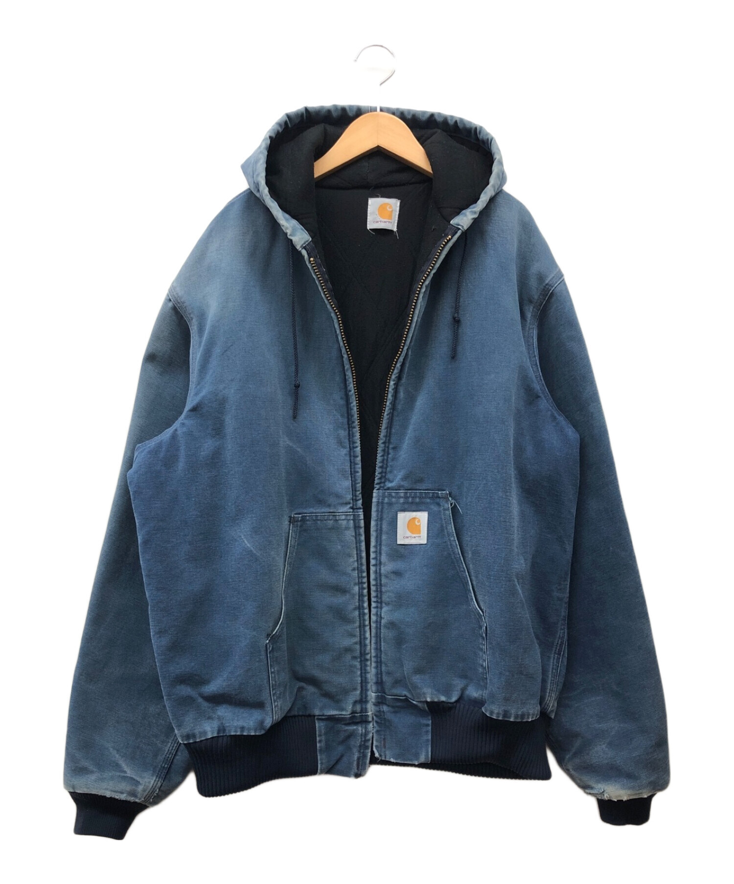 中古・古着通販】CarHartt (カーハート) アクティブパーカー ブルー 