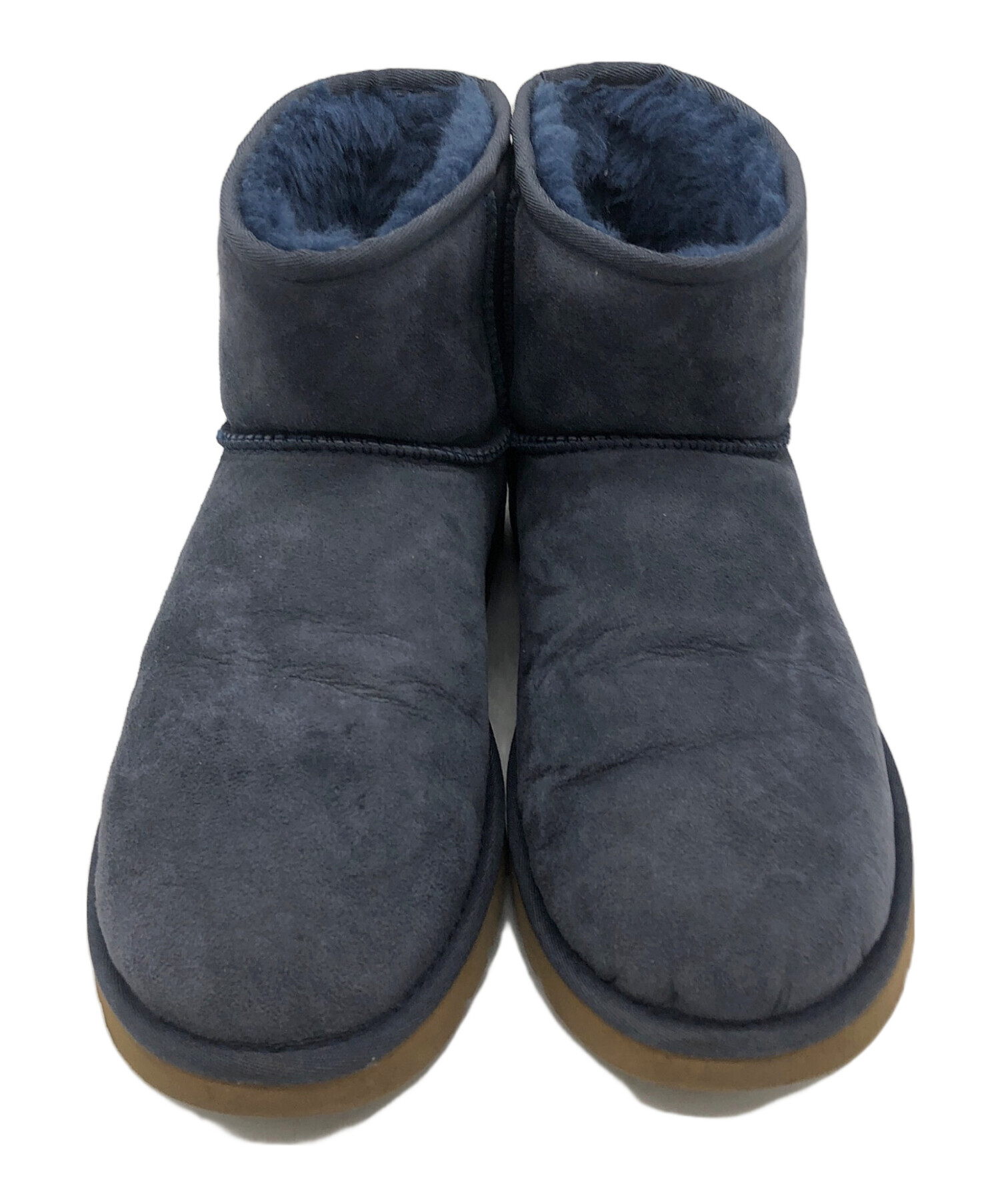 中古・古着通販】UGG (アグ) ムートンブーツ ネイビー サイズ:27