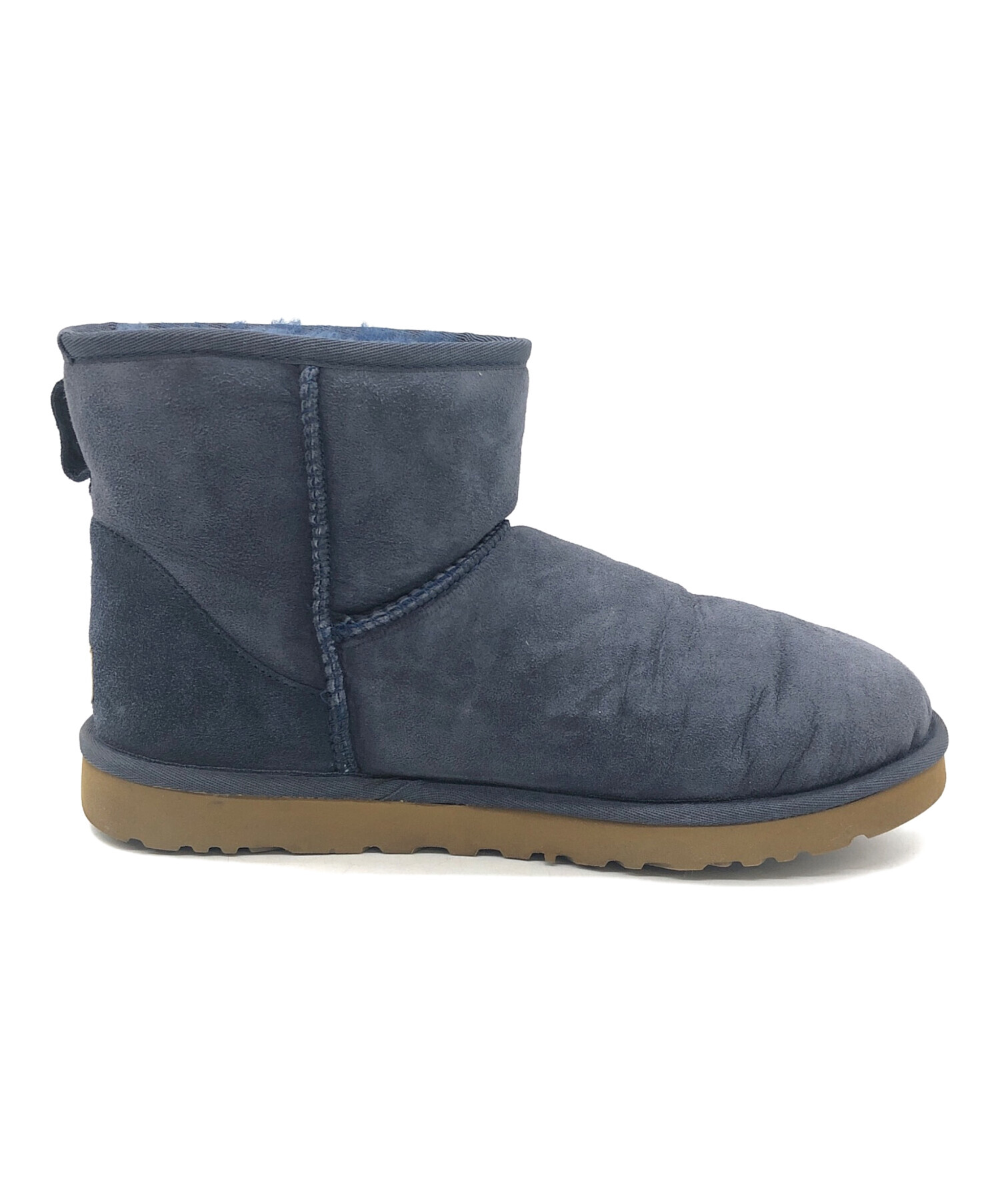 中古・古着通販】UGG (アグ) ムートンブーツ ネイビー サイズ:27