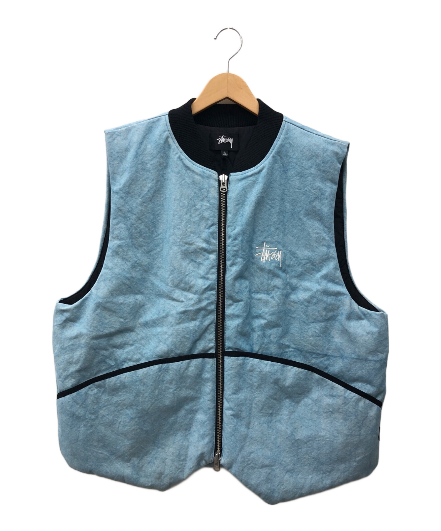 Stussy プリマロフト ベスト XL 中古・古着通販】stussy (ステューシー
