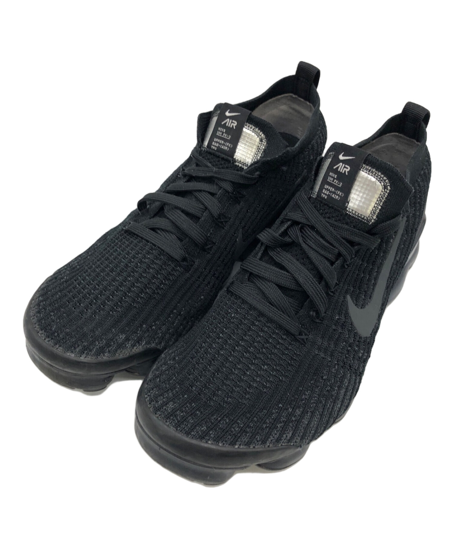 中古・古着通販】NIKE (ナイキ) AIR VAPORMAX FLYKNIT ブラック サイズ 