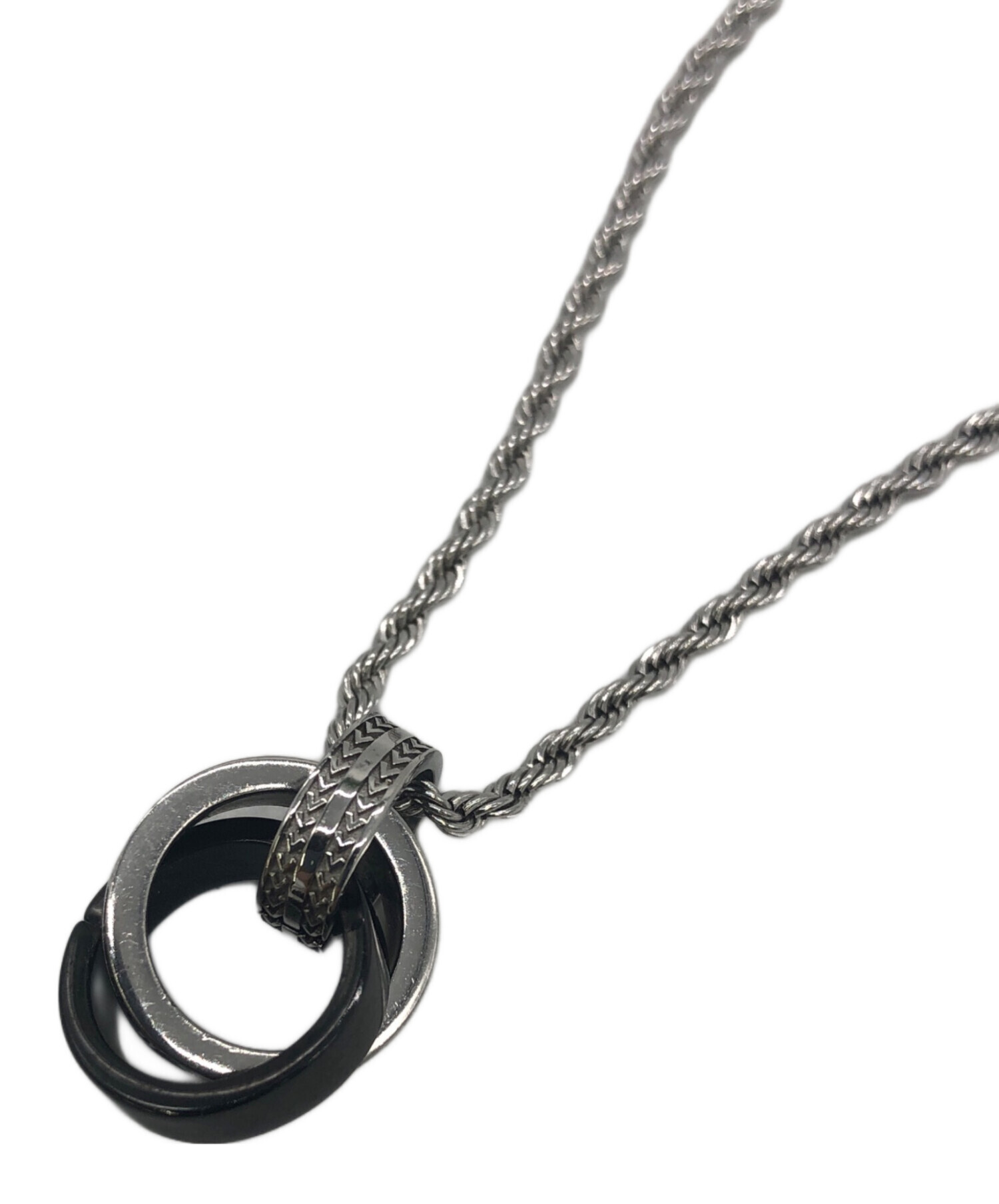 中古・古着通販】scommag (エスカマジー) シルバーネックレス