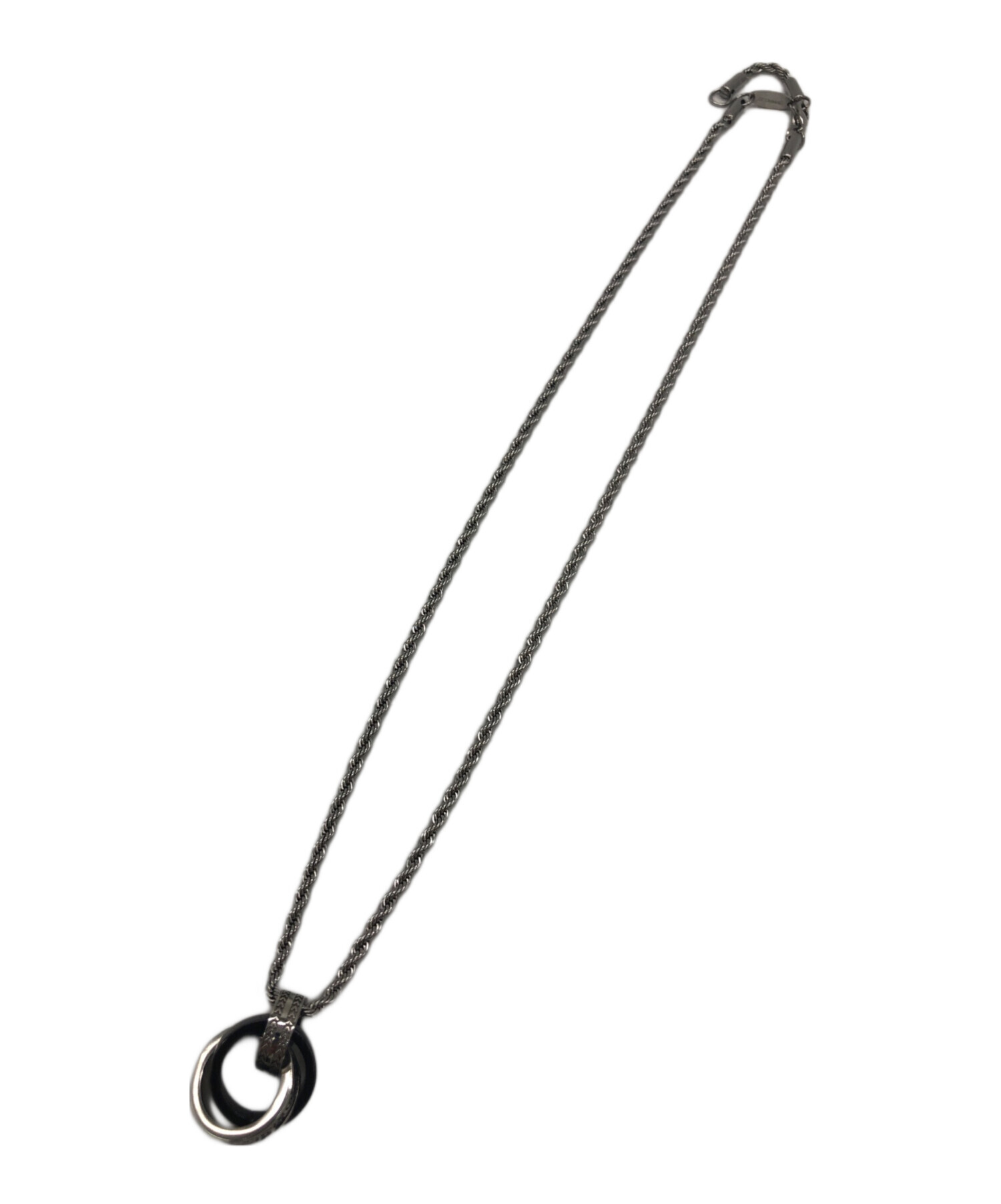 中古・古着通販】scommag (エスカマジー) シルバーネックレス 