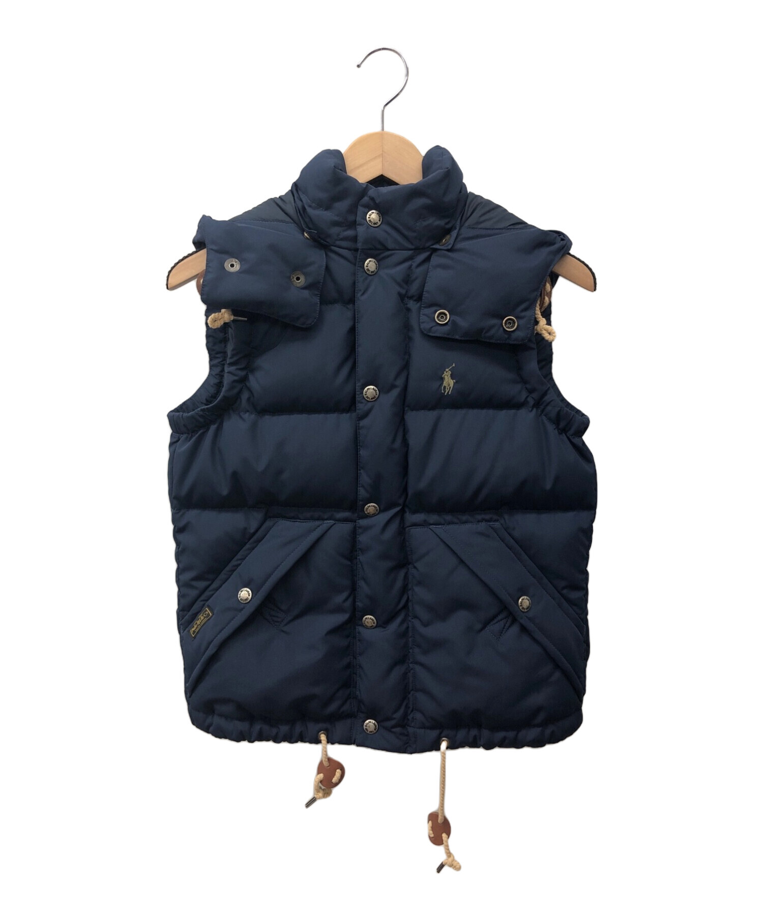 ポロラルフローレンPOLO RALPH LAULEN ダウンベスト XS