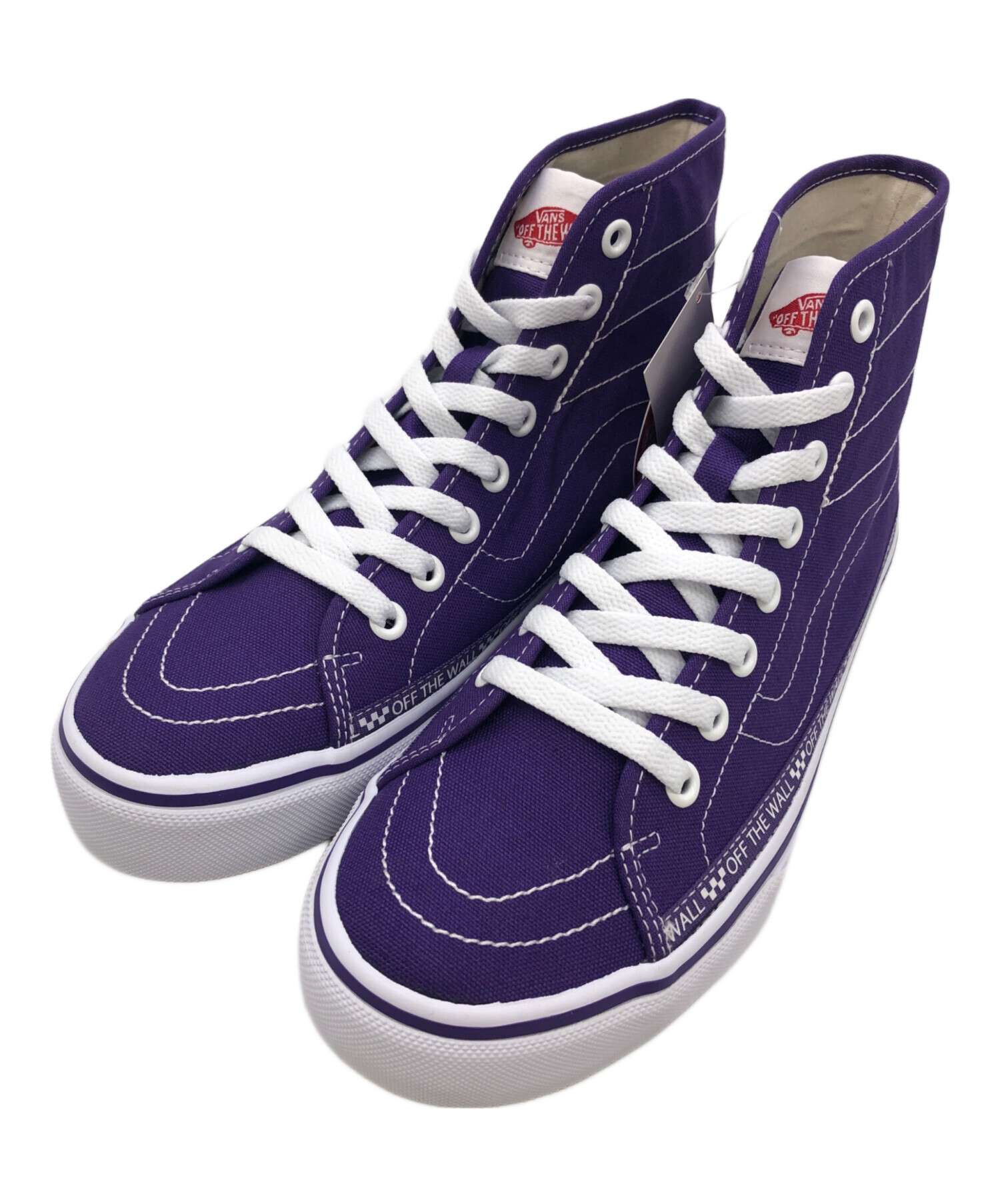 中古・古着通販】VANS (バンズ) ハイカットスニーカー バイオレット 