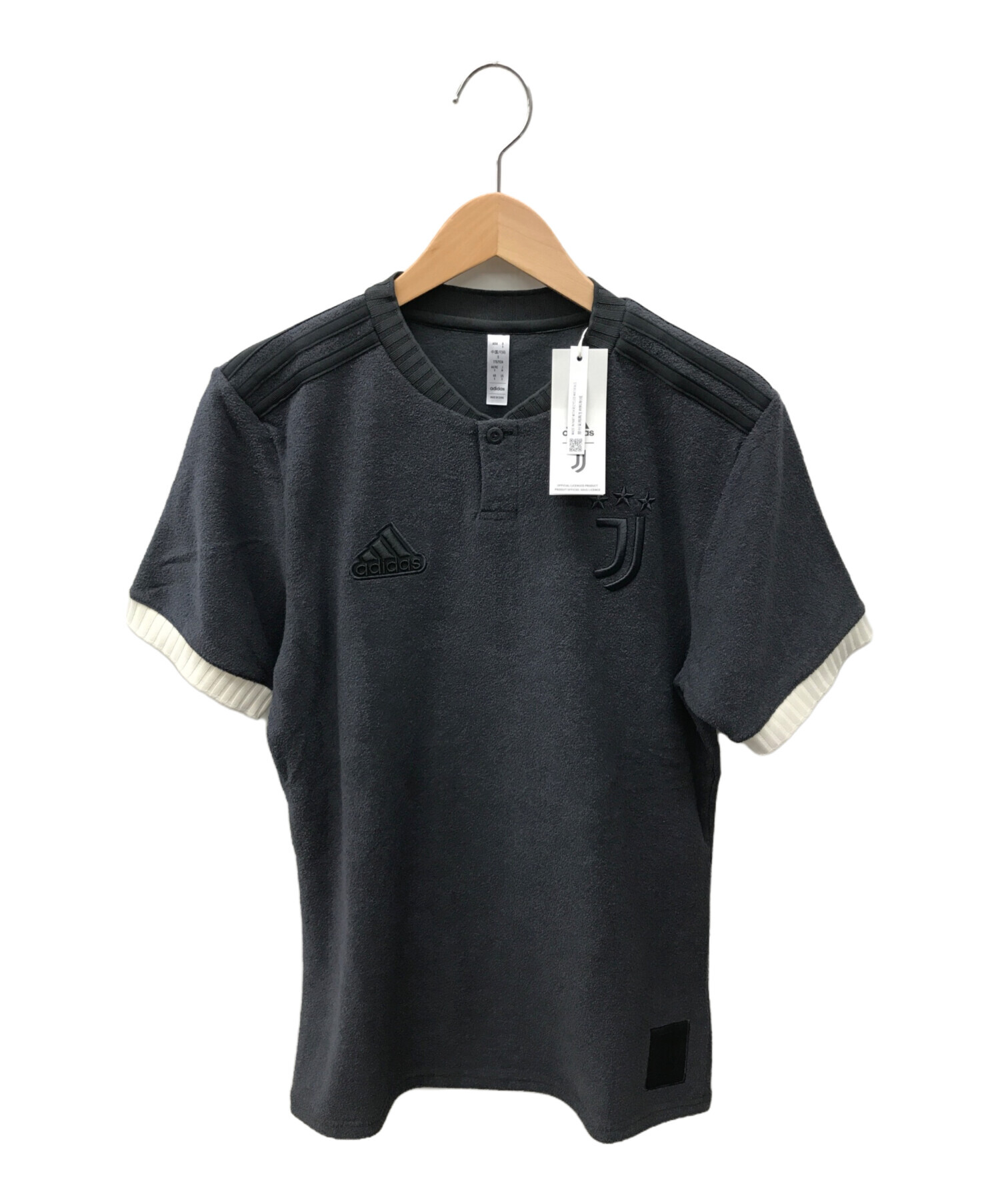中古・古着通販】adidas (アディダス) トレーニングウェア グレー 