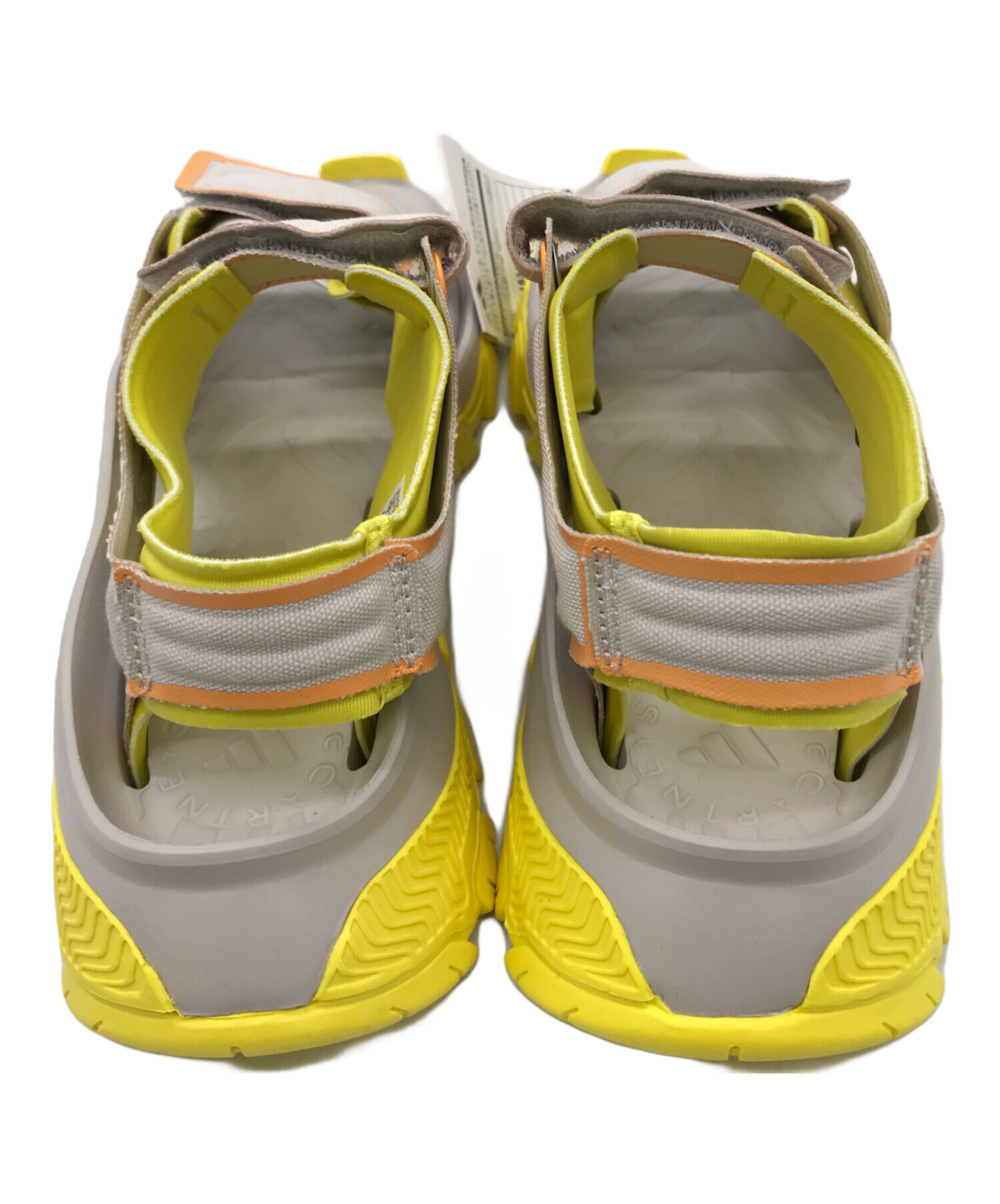 中古・古着通販】adidas (アディダス) サンダル イエロー サイズ:24.5 