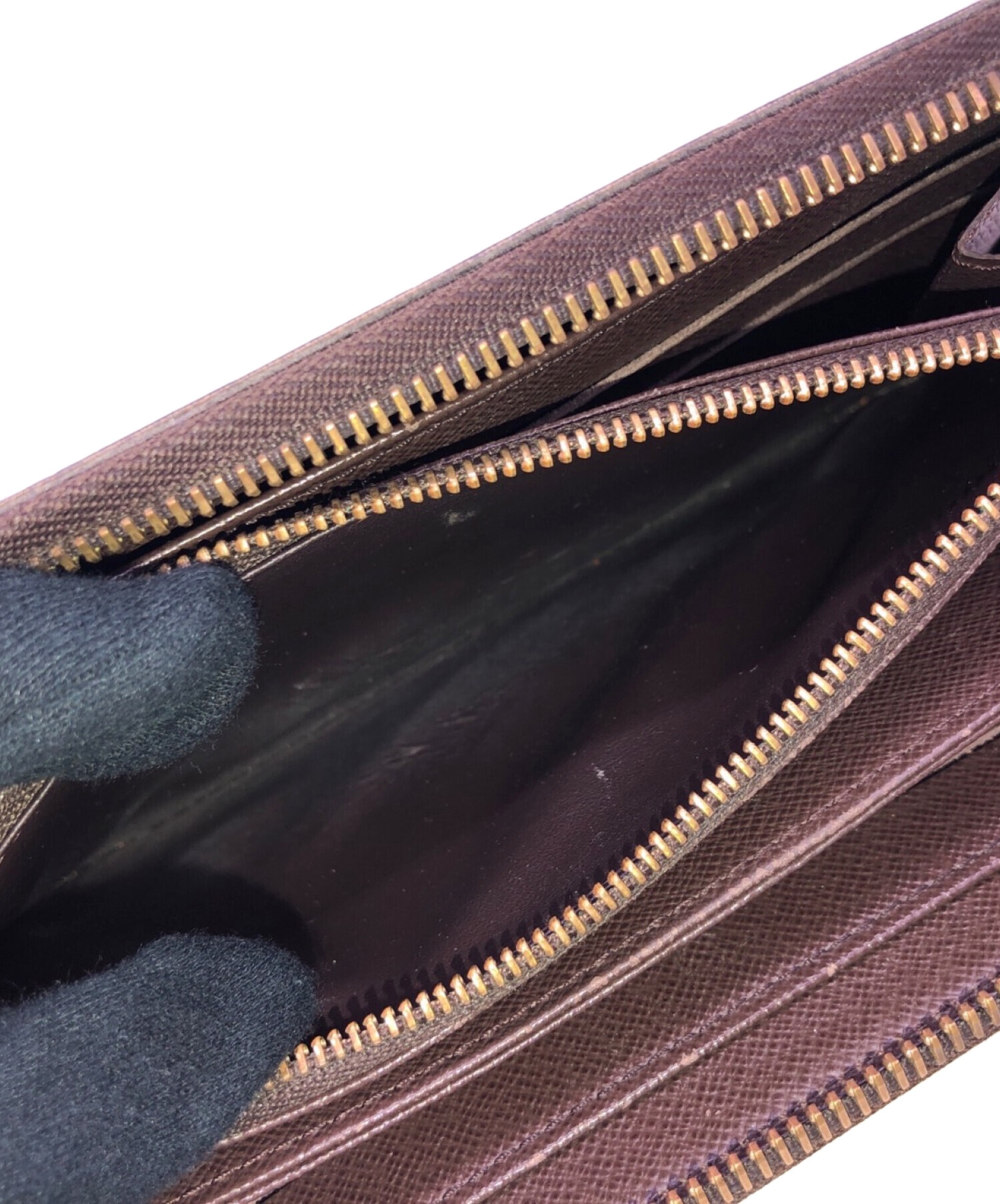 中古・古着通販】LOUIS VUITTON (ルイ ヴィトン) 長財布 ダーク
