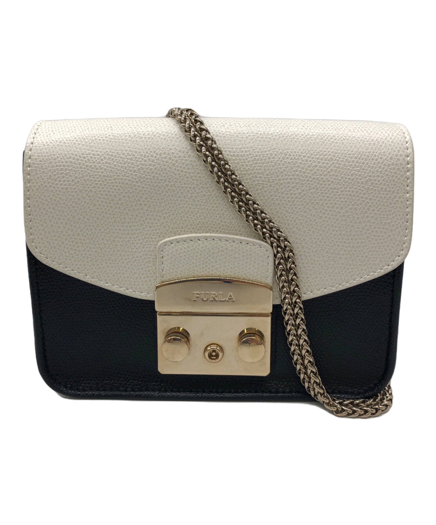 中古・古着通販】FURLA (フルラ) メトロポリスチェーンショルダー 