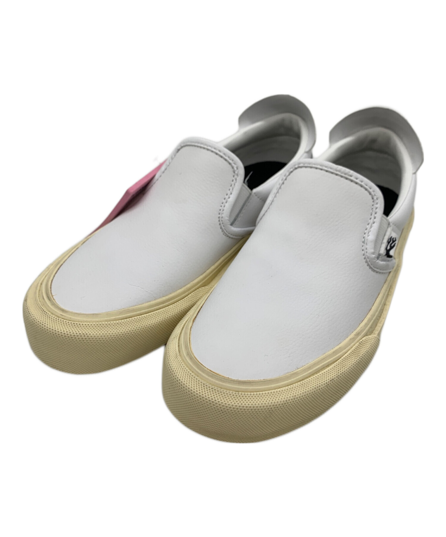 Ree出品 中古・古着通販】straye (ストレイ) スリッポン ホワイト サイズ:25.5