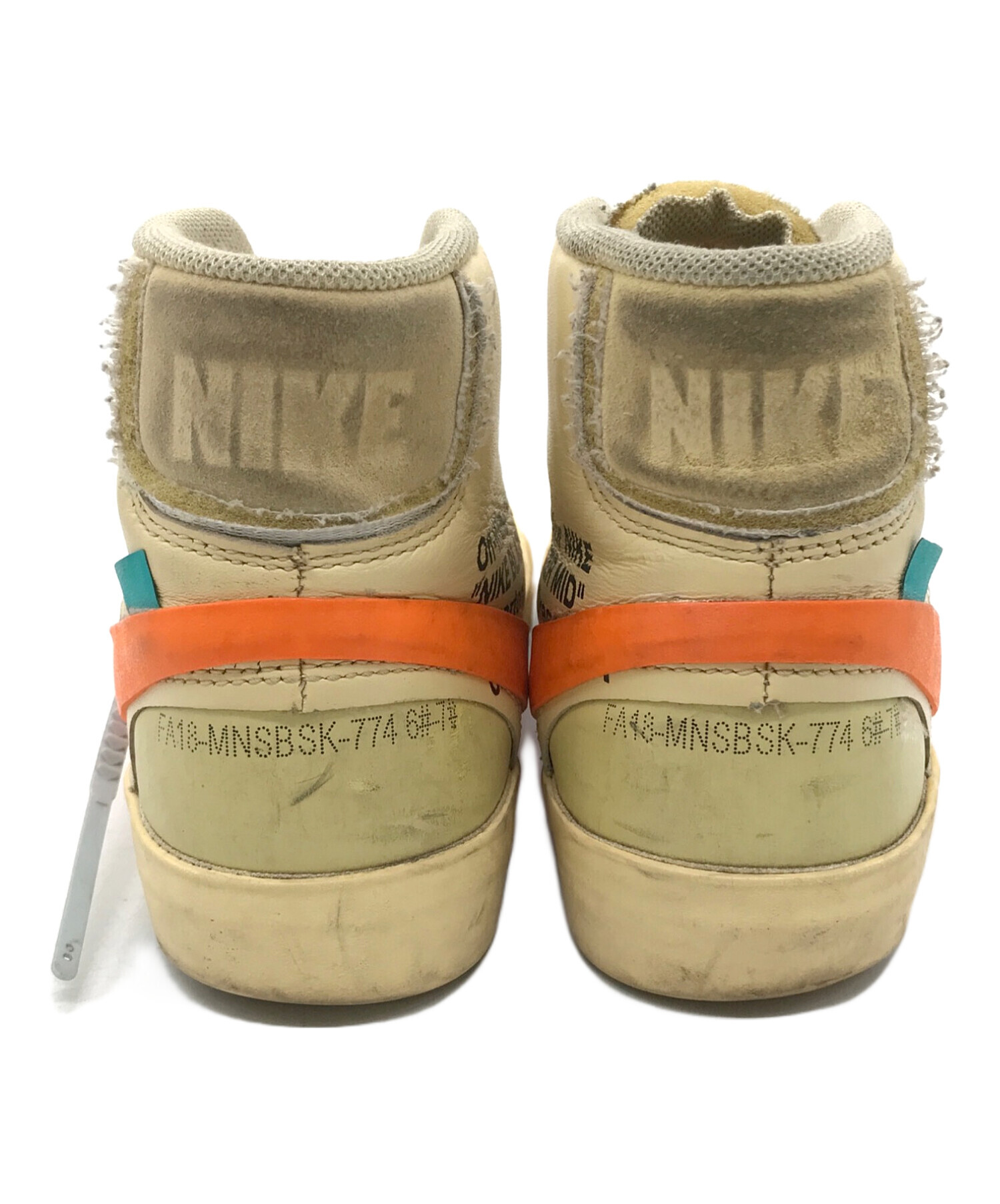 中古・古着通販】NIKE (ナイキ) OFFWHITE (オフホワイト) スニーカー 