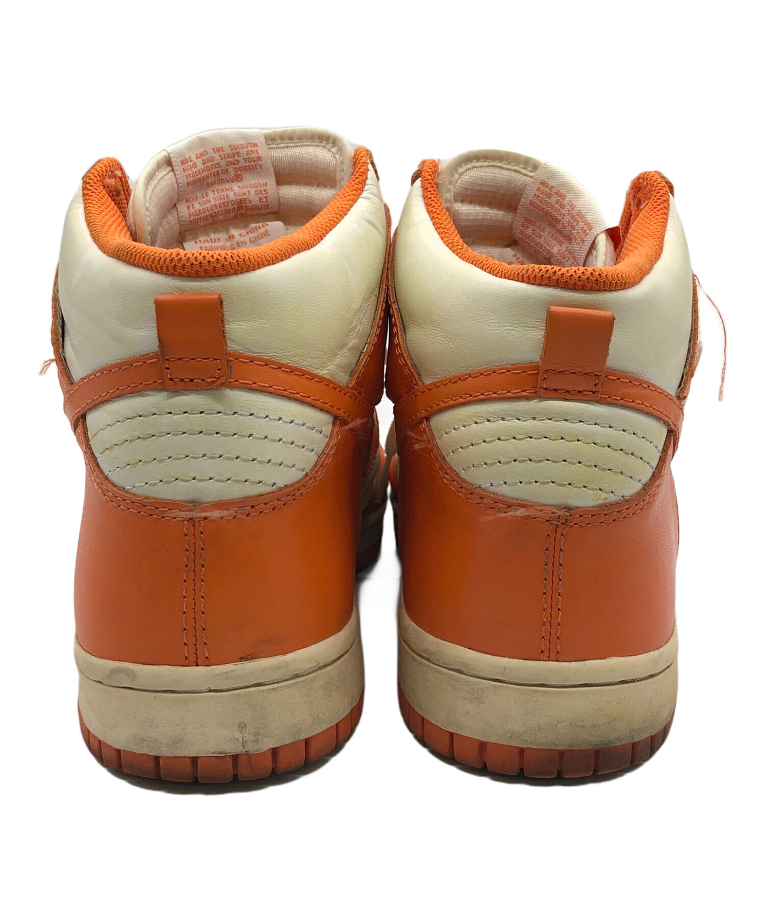 ビンテージNikeフランチャイズ ハイカットスニーカー 中古・古着通販】NIKE (ナイキ) ハイカットスニーカー オレンジ