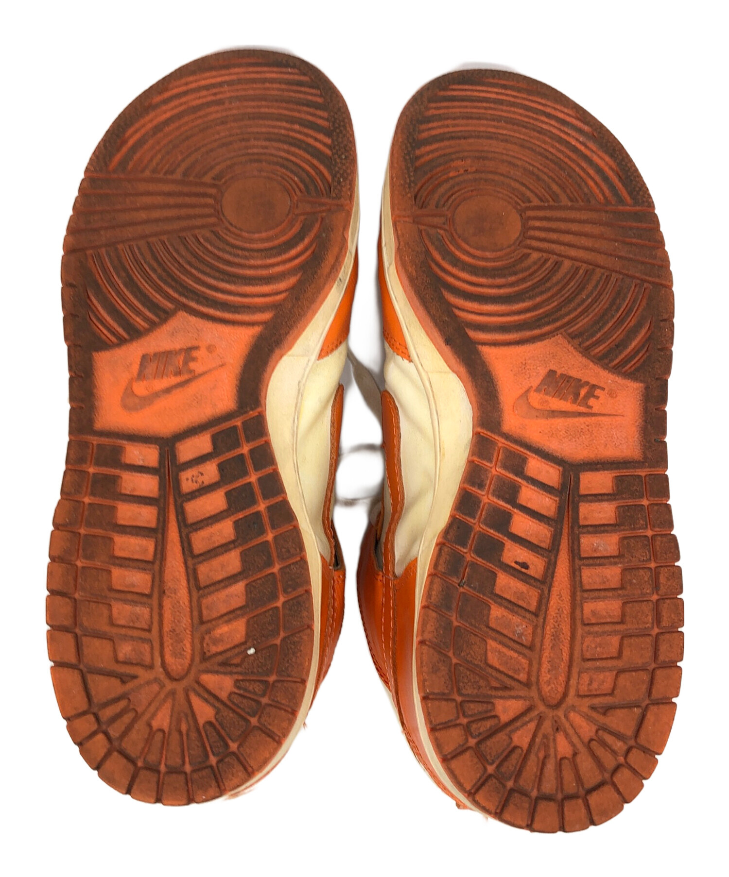中古・古着通販】NIKE (ナイキ) ハイカットスニーカー オレンジ