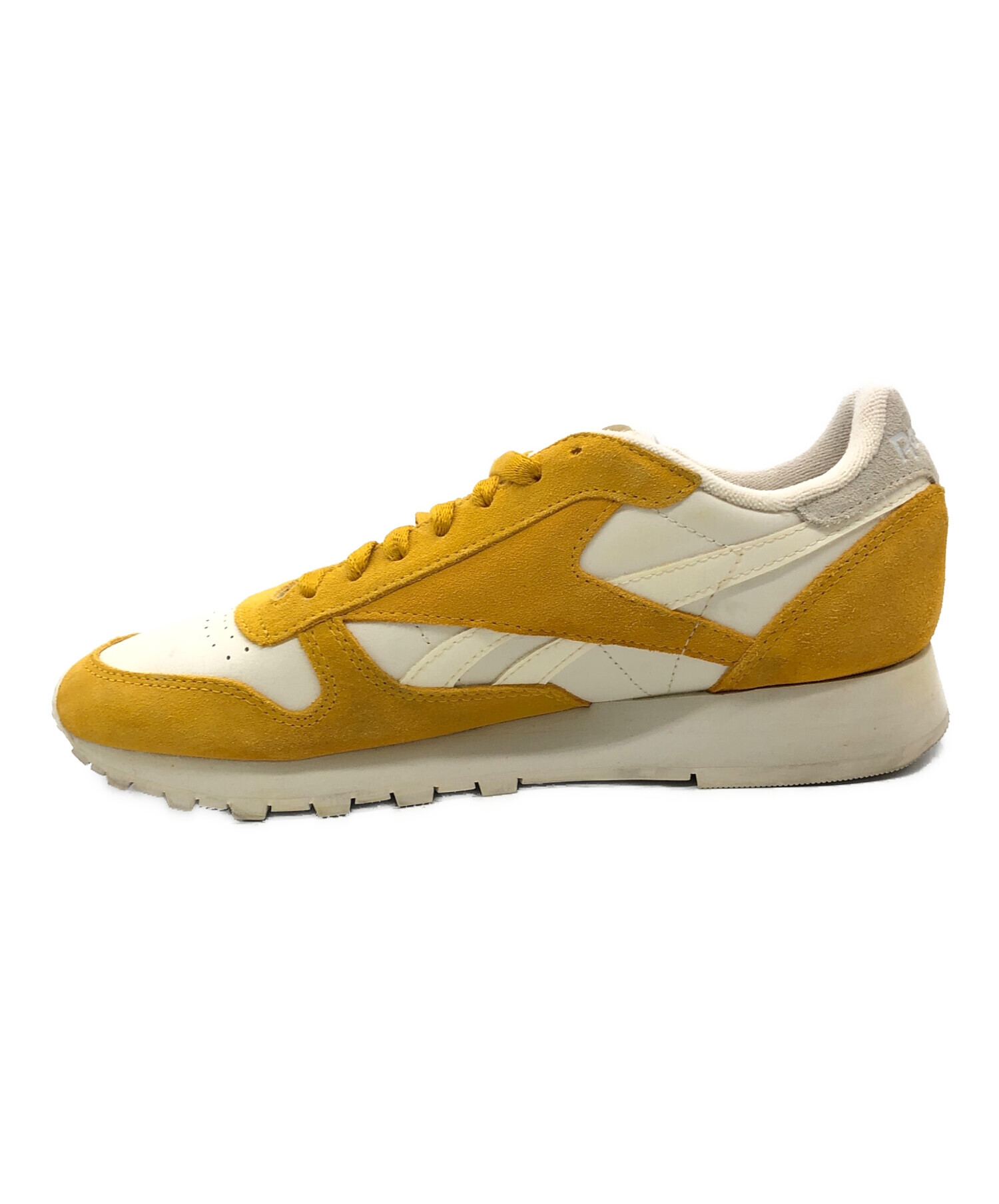 中古・古着通販】REEBOK (リーボック) スニーカー イエロー×ホワイト 