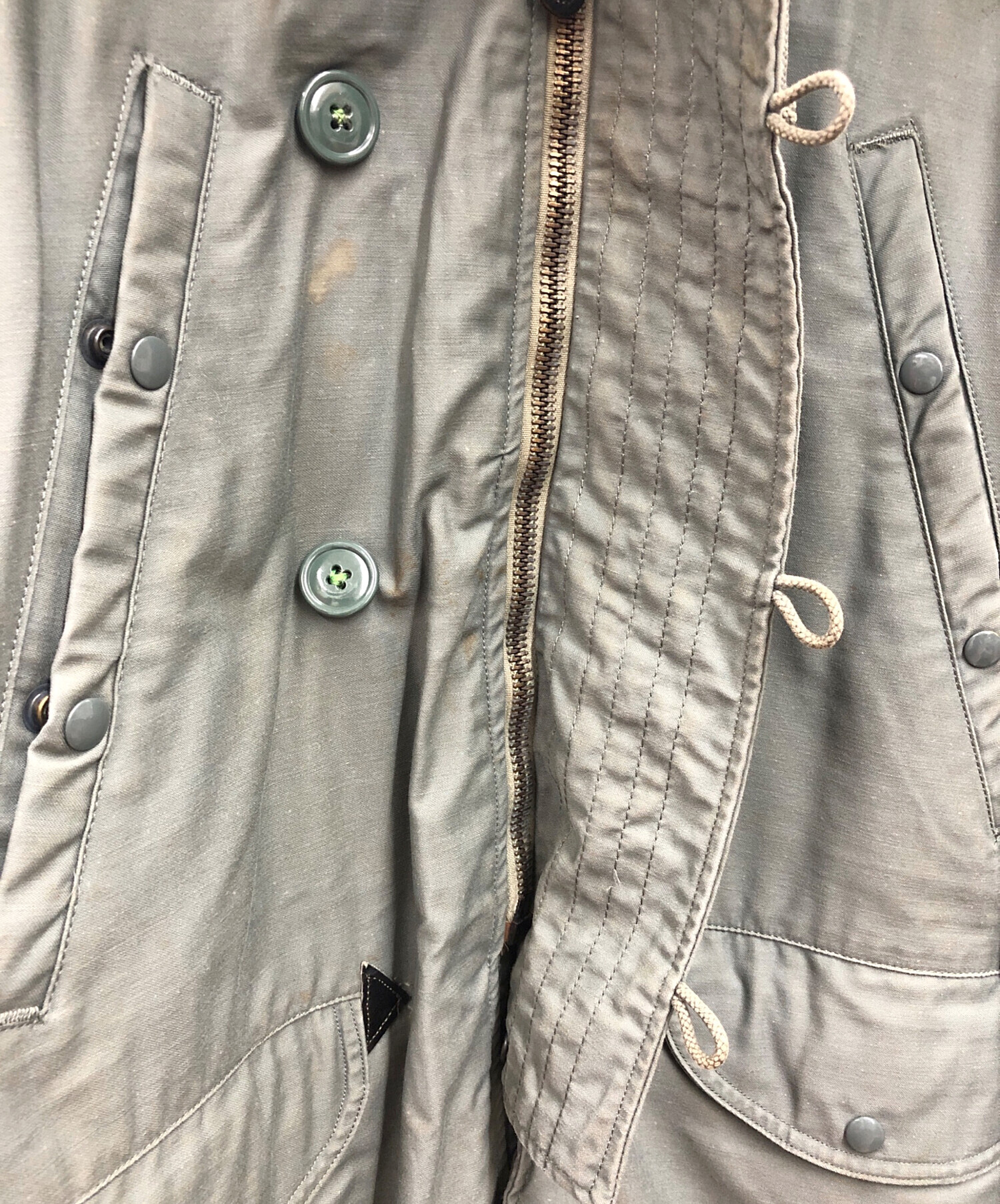 中古・古着通販】ALPHA (アルファ) N-3Bフライトジャケット オリーブ