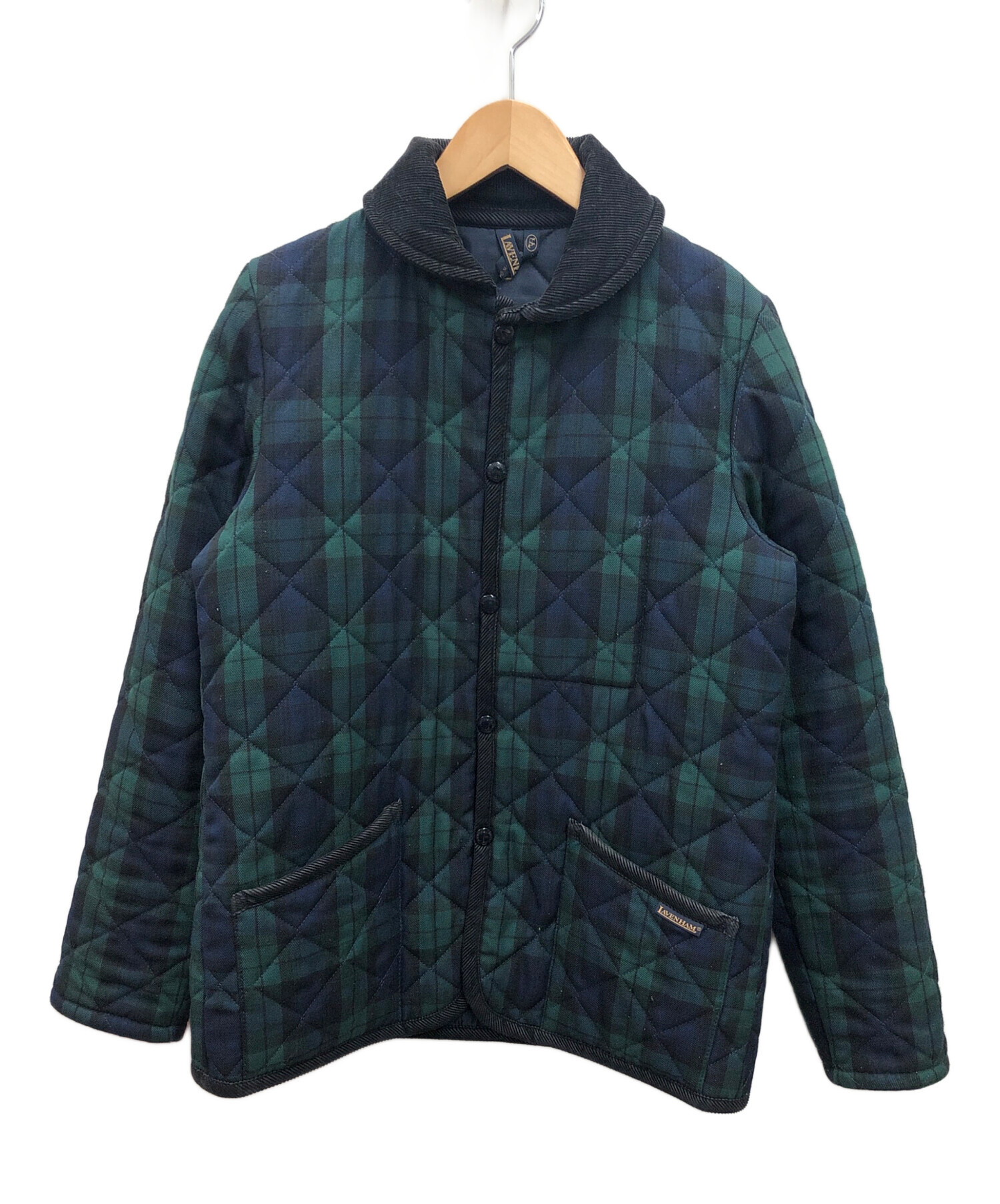 中古・古着通販】LAVENHAM (ラベンハム) 中綿キルティングジャケット 