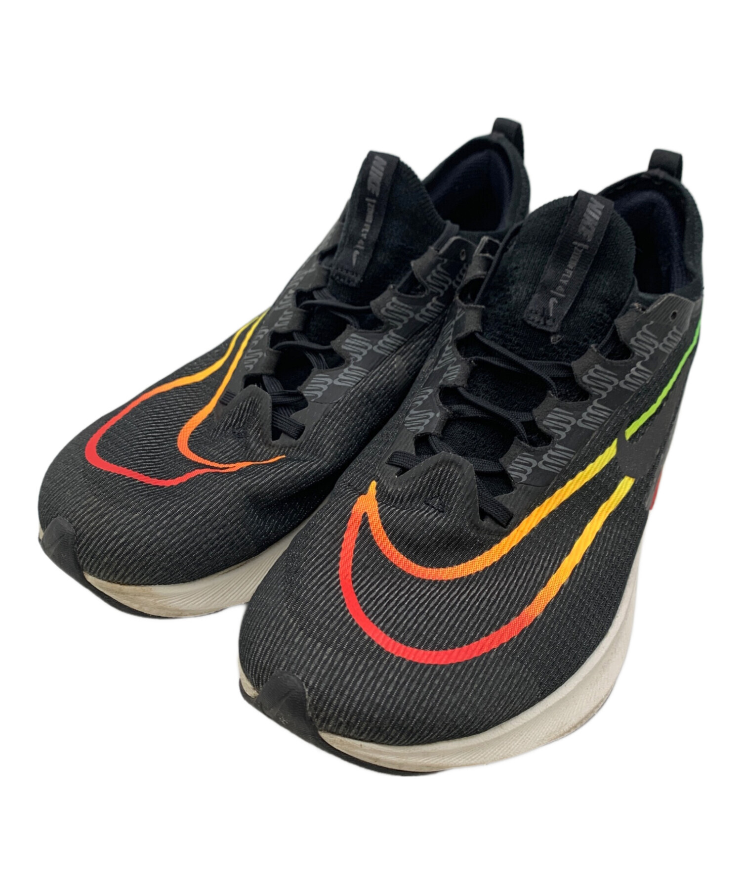 中古・古着通販】NIKE (ナイキ) ZOOM FLY 4 ブラック サイズ:27.5