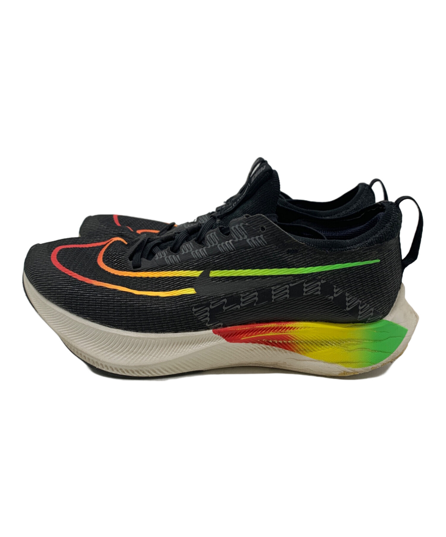 中古・古着通販】NIKE (ナイキ) ZOOM FLY 4 ブラック サイズ:27.5 