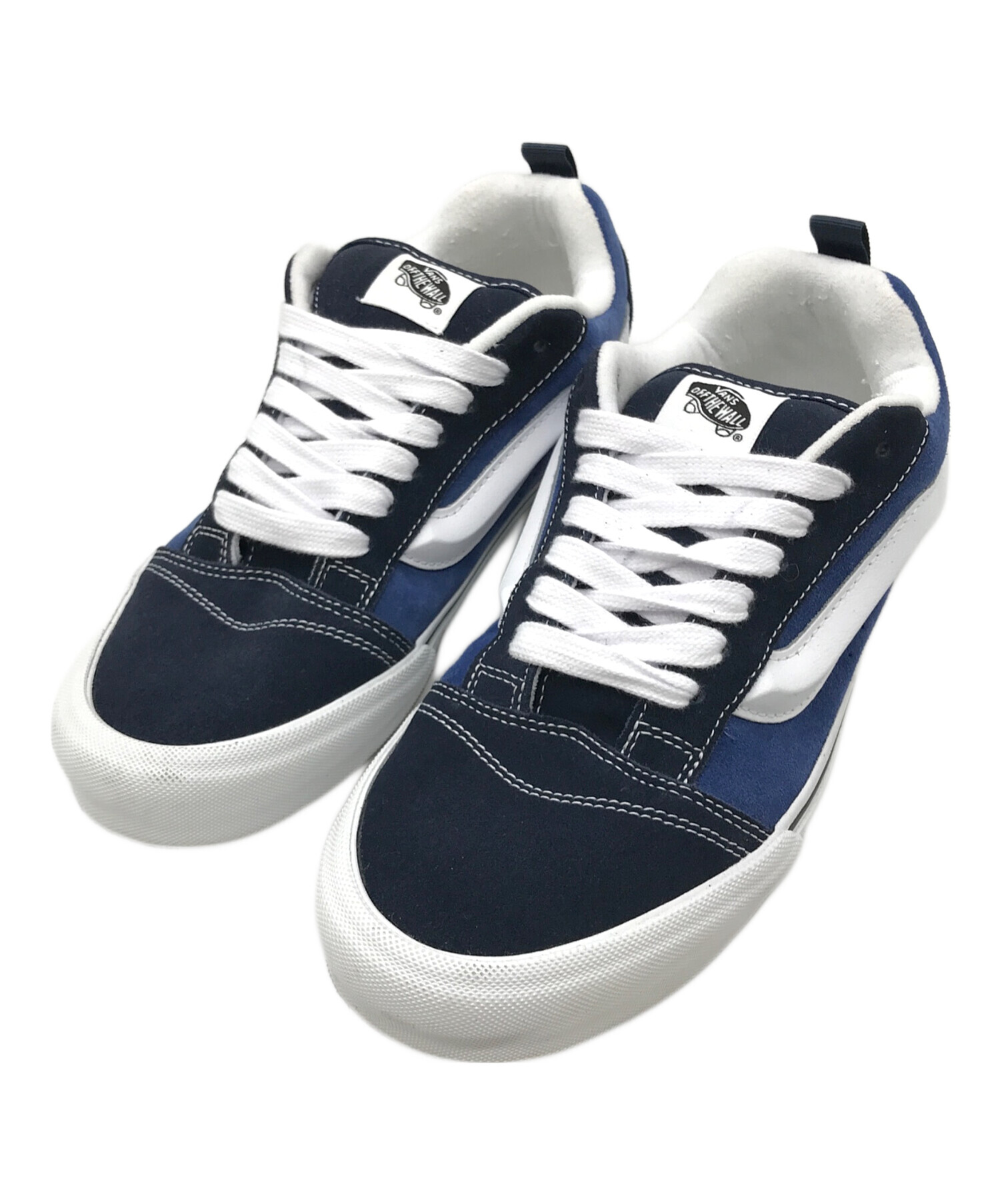 中古・古着通販】VANS (バンズ) スニーカー ネイビー×ホワイト サイズ