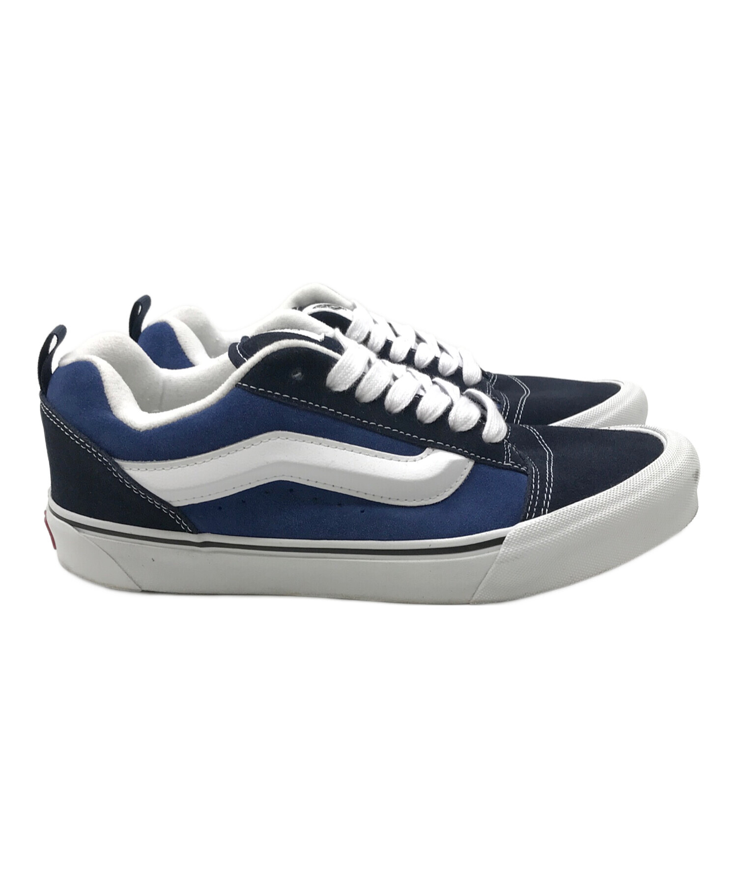 中古・古着通販】VANS (バンズ) スニーカー ネイビー×ホワイト サイズ
