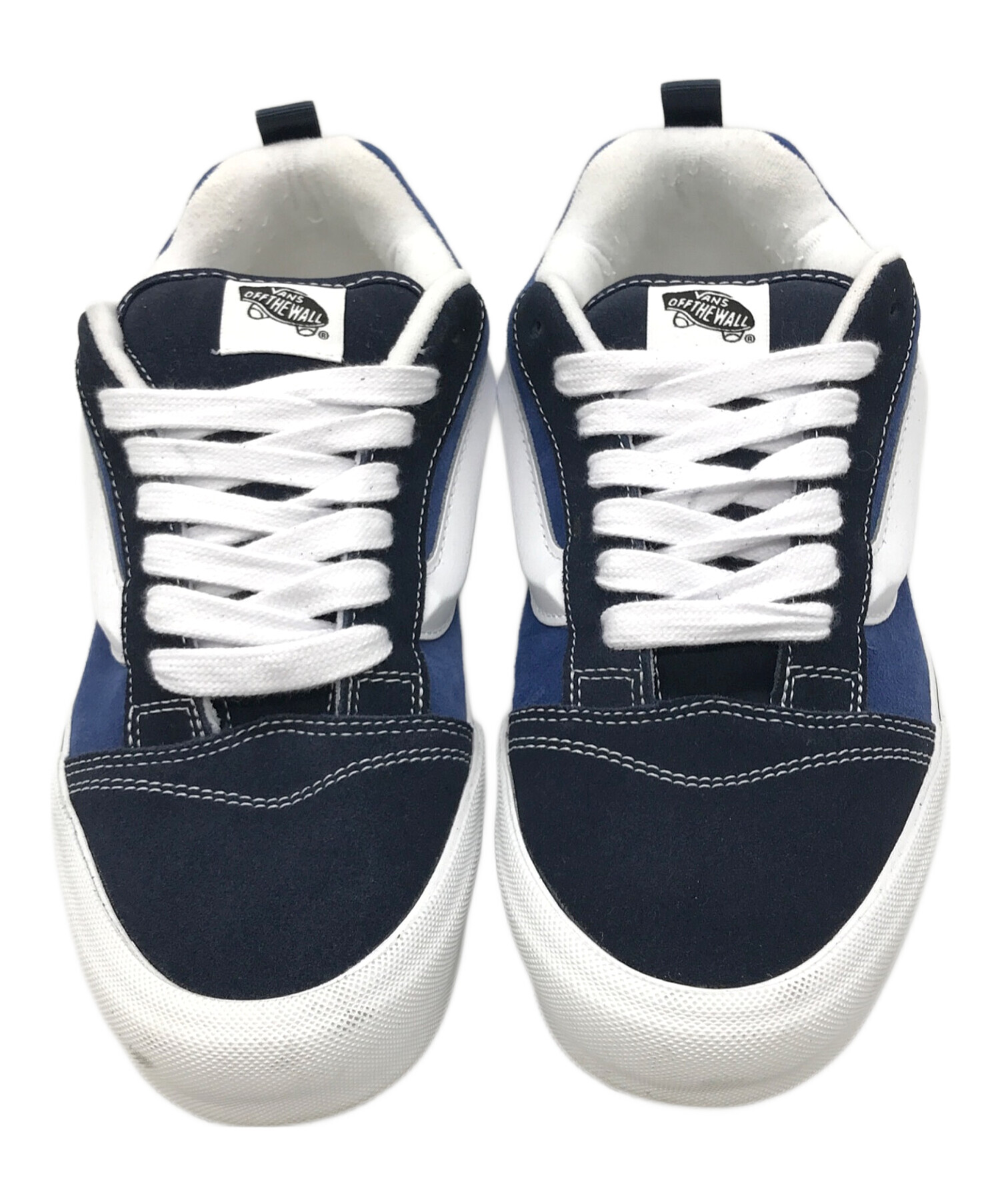 中古・古着通販】VANS (バンズ) スニーカー ネイビー×ホワイト サイズ