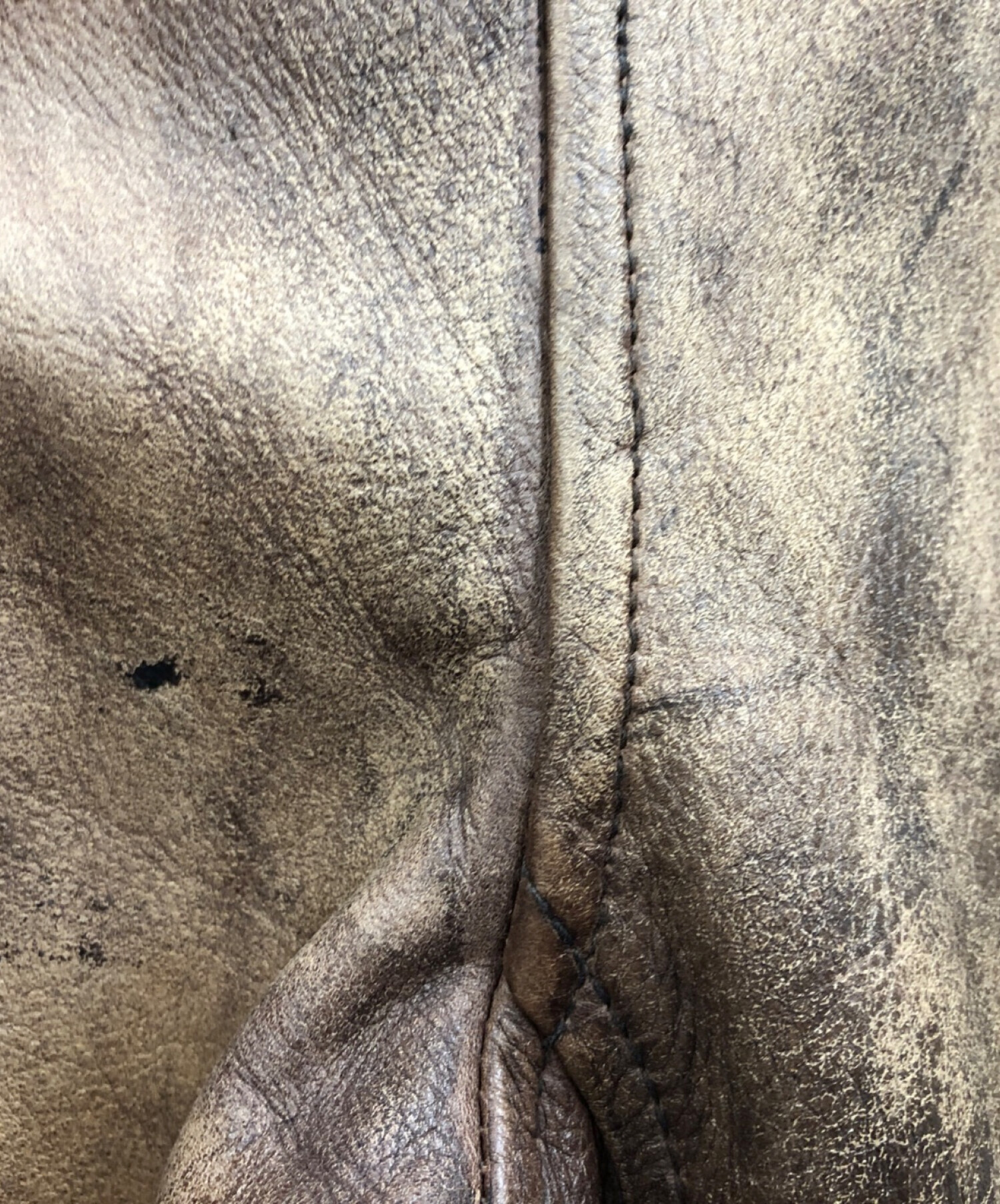 Schott ブラウン レザージャケット M 中古・古着通販】Schott (ショット) レザージャケット ブラウン サイズ