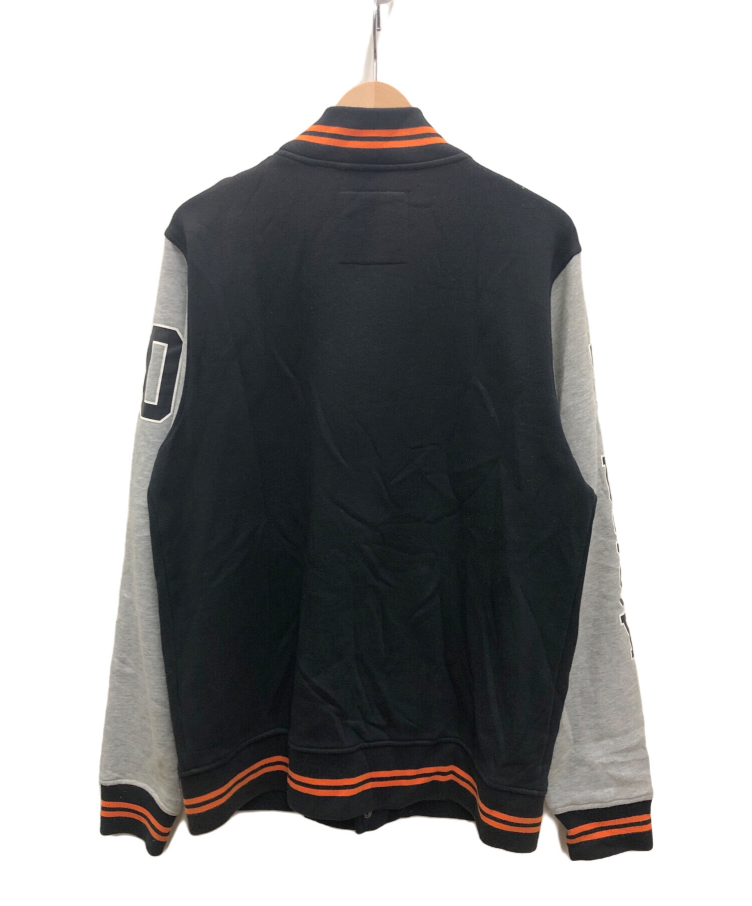 中古・古着通販】stussy (ステューシー) コットンスタジャン ブラック