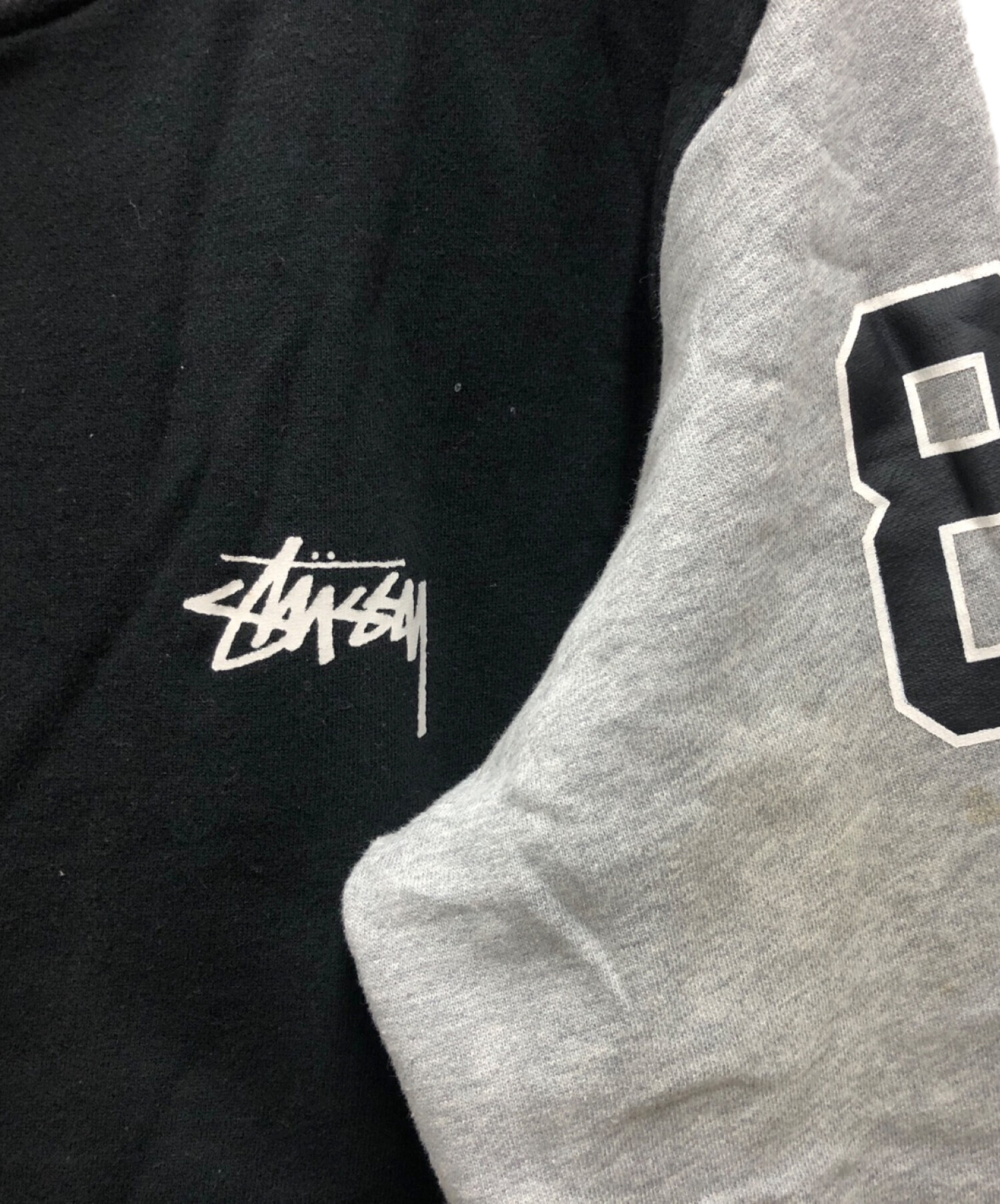 中古・古着通販】stussy (ステューシー) コットンスタジャン ブラック