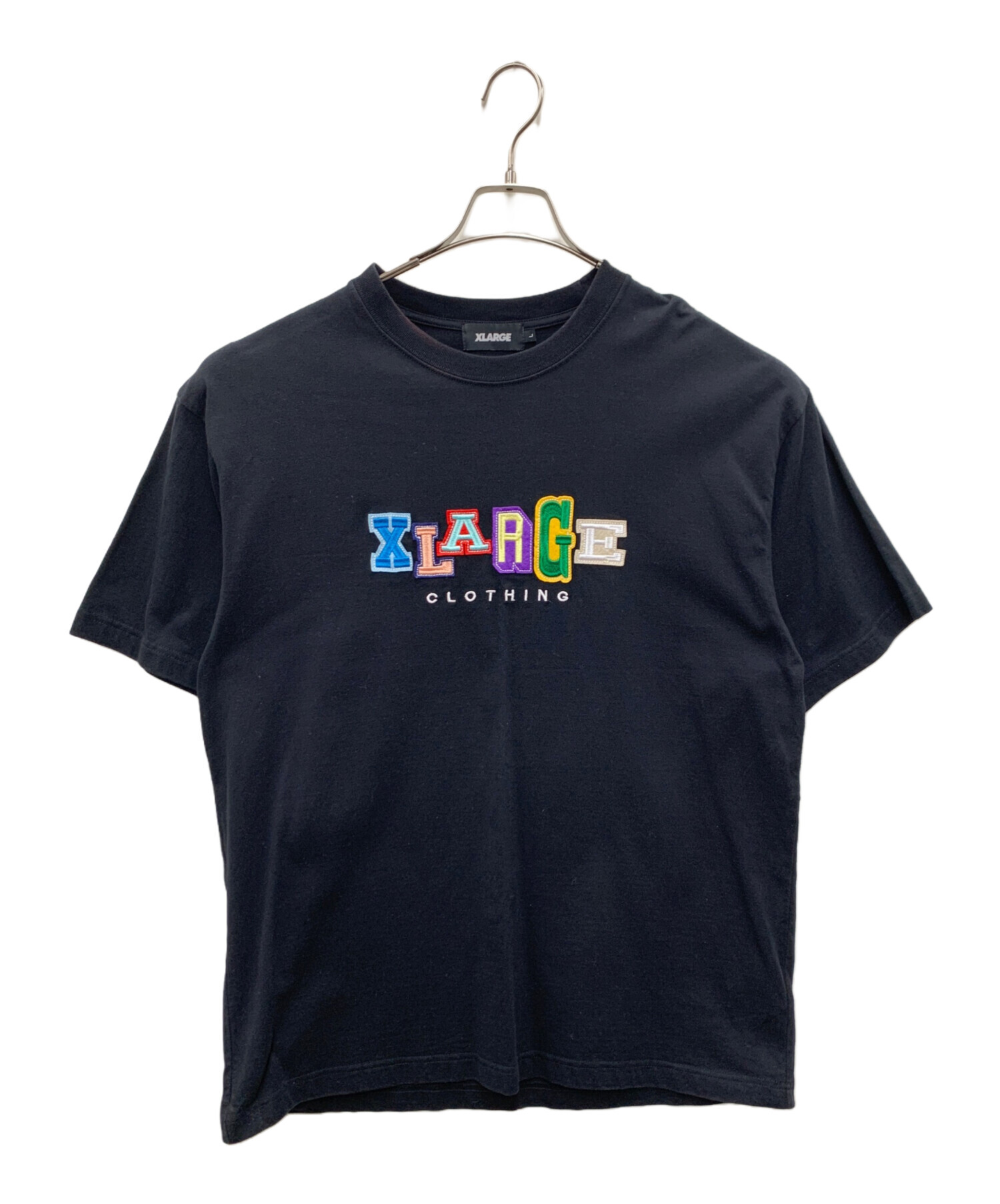中古・古着通販】X-LARGE (エクストララージ) Tシャツ ブラック サイズ