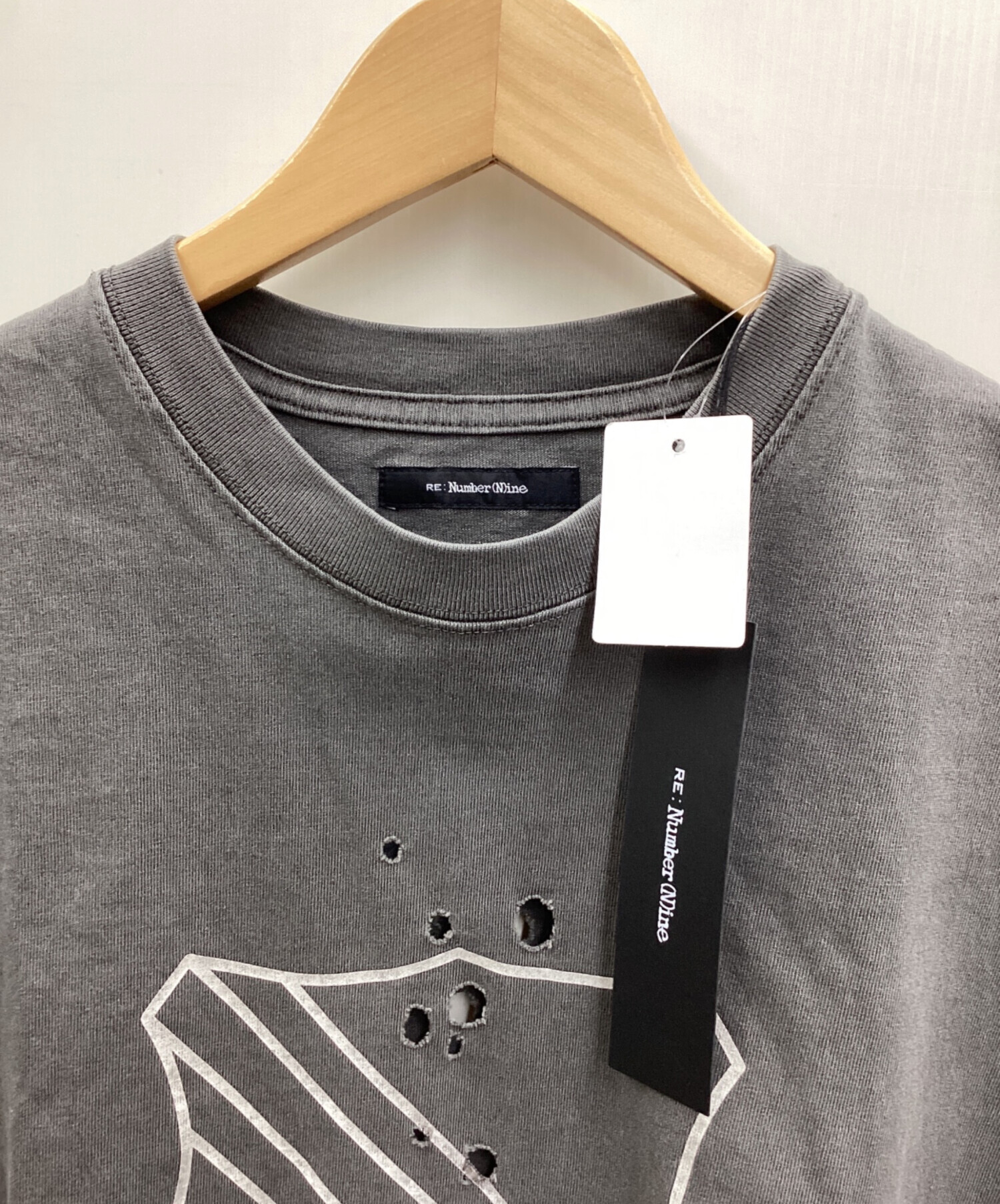 中古・古着通販】NUMBER (N)INE (ナンバーナイン) Tシャツ グレー